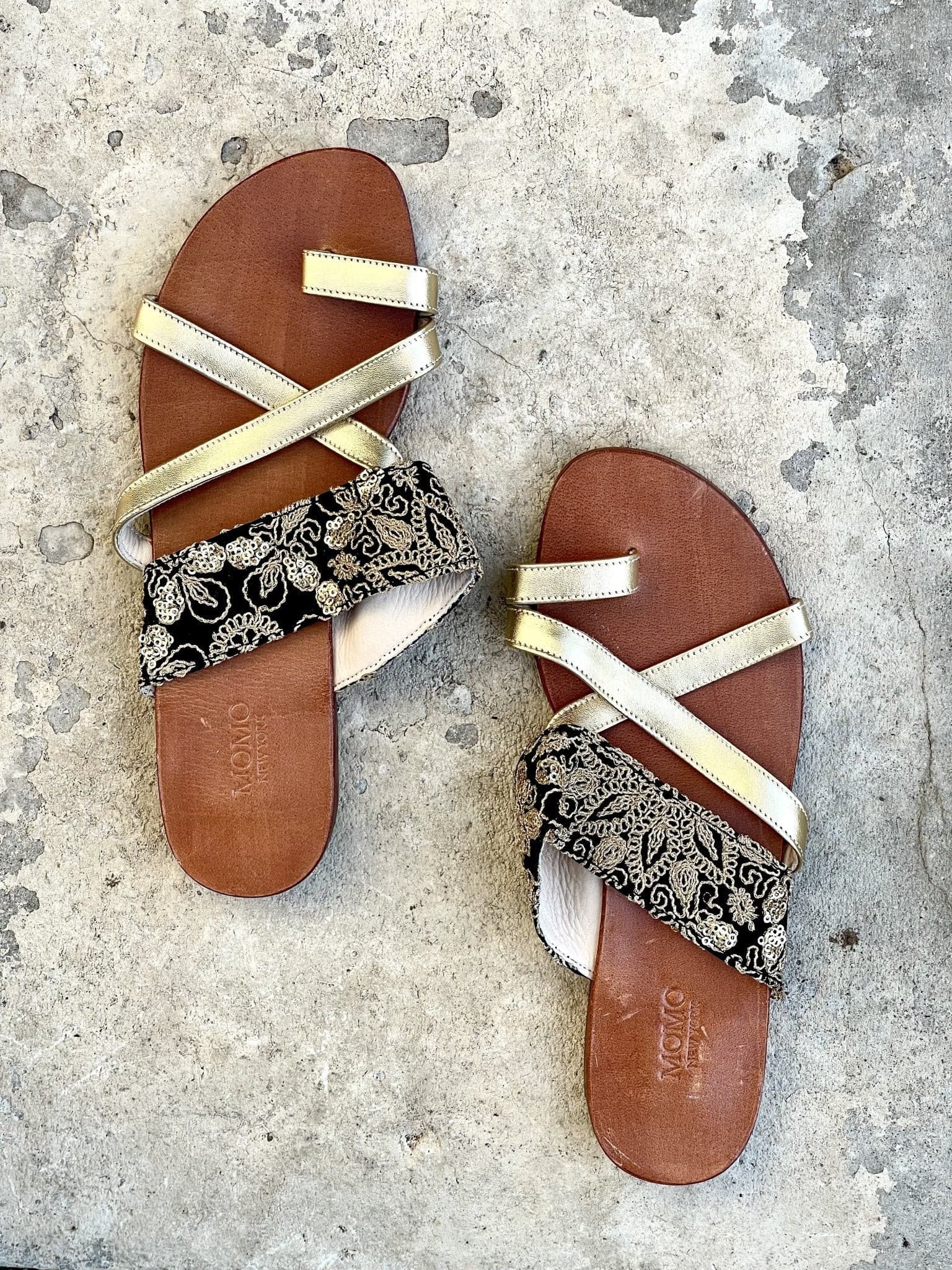 Leather String Sandals - MOMO STUDIO BERLIN - Berlin Concept Store - sustainable & ethical fashion