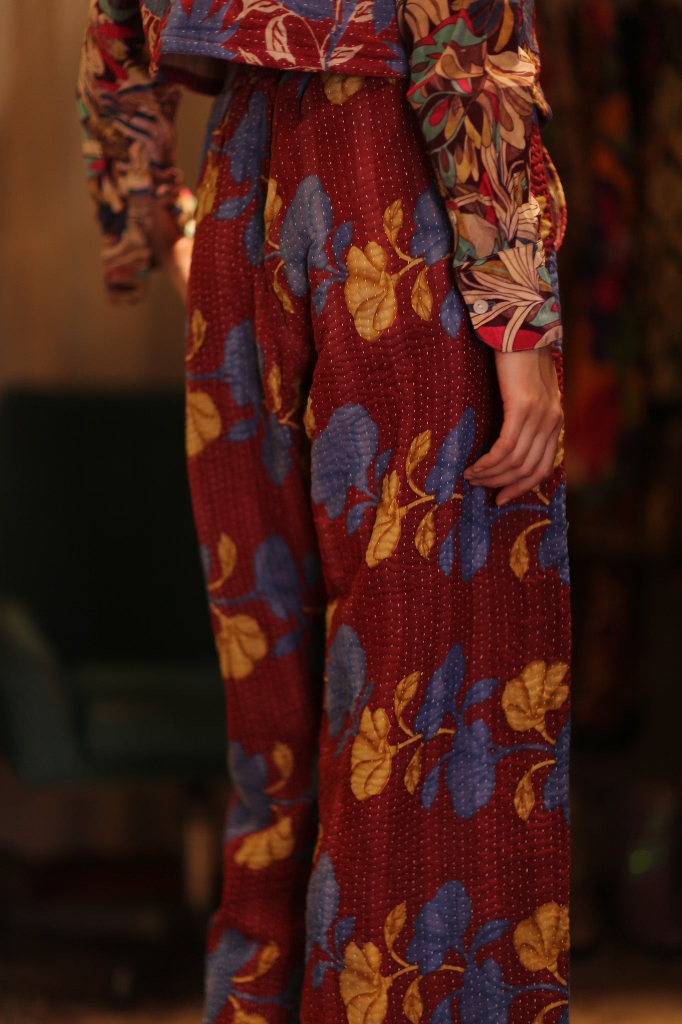 LENA KANTHA TROUSERS BERRIED - MOMO STUDIO BERLIN - Berlin Concept Store - sustainable & ethical fashion