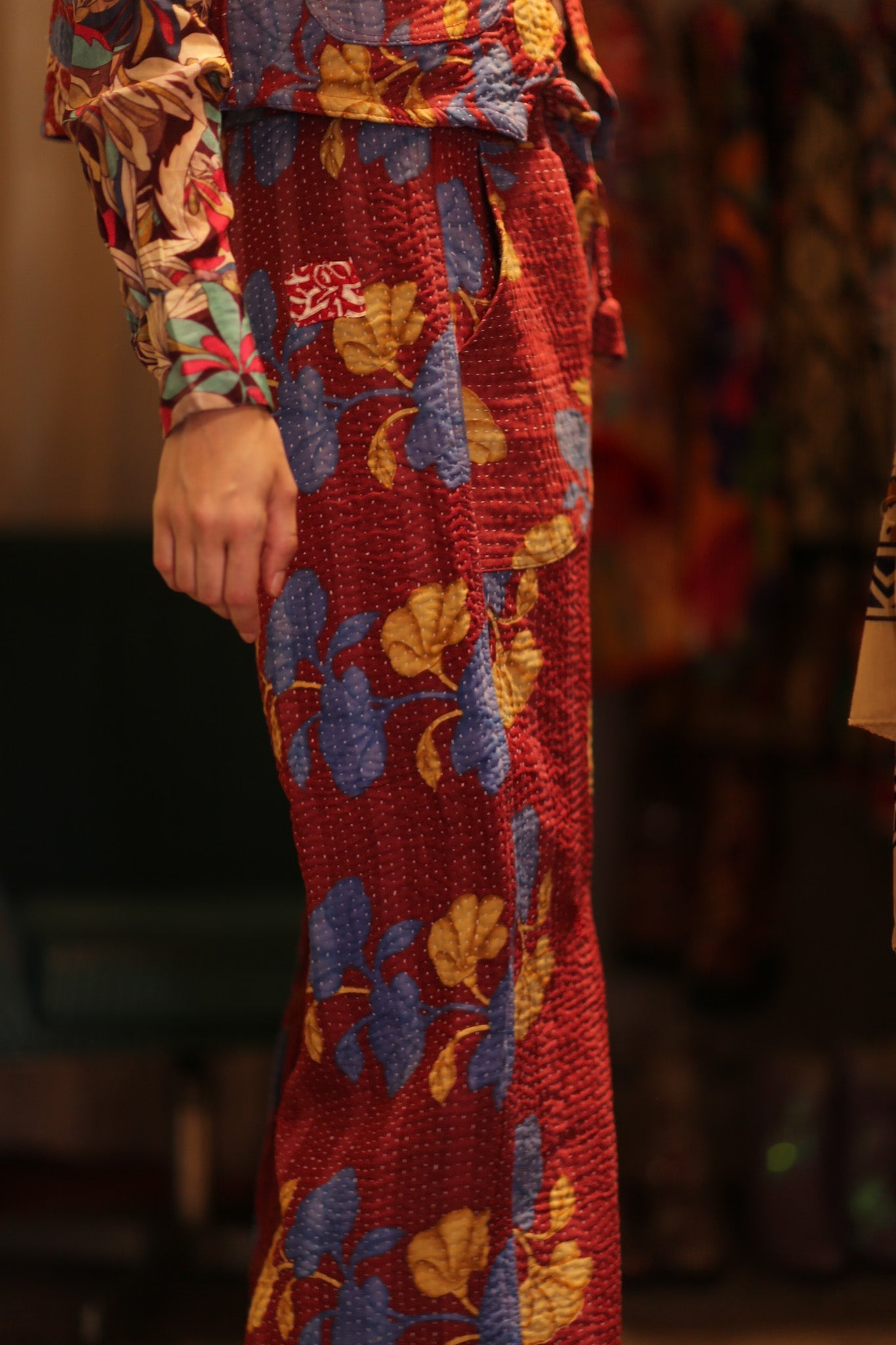 LENA KANTHA TROUSERS BERRIED - MOMO STUDIO BERLIN - Berlin Concept Store - sustainable & ethical fashion