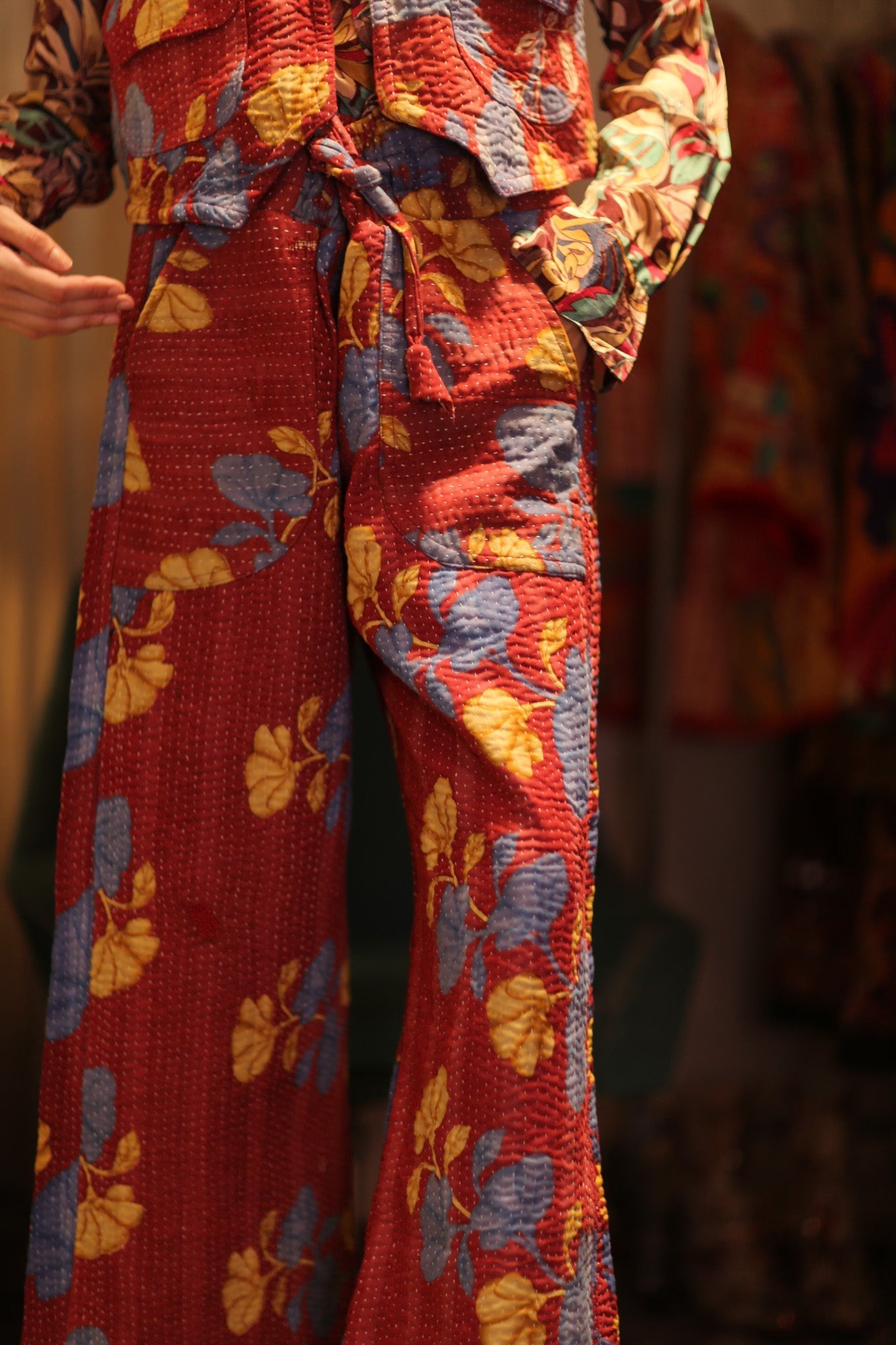 LENA KANTHA TROUSERS BERRIED - MOMO STUDIO BERLIN - Berlin Concept Store - sustainable & ethical fashion