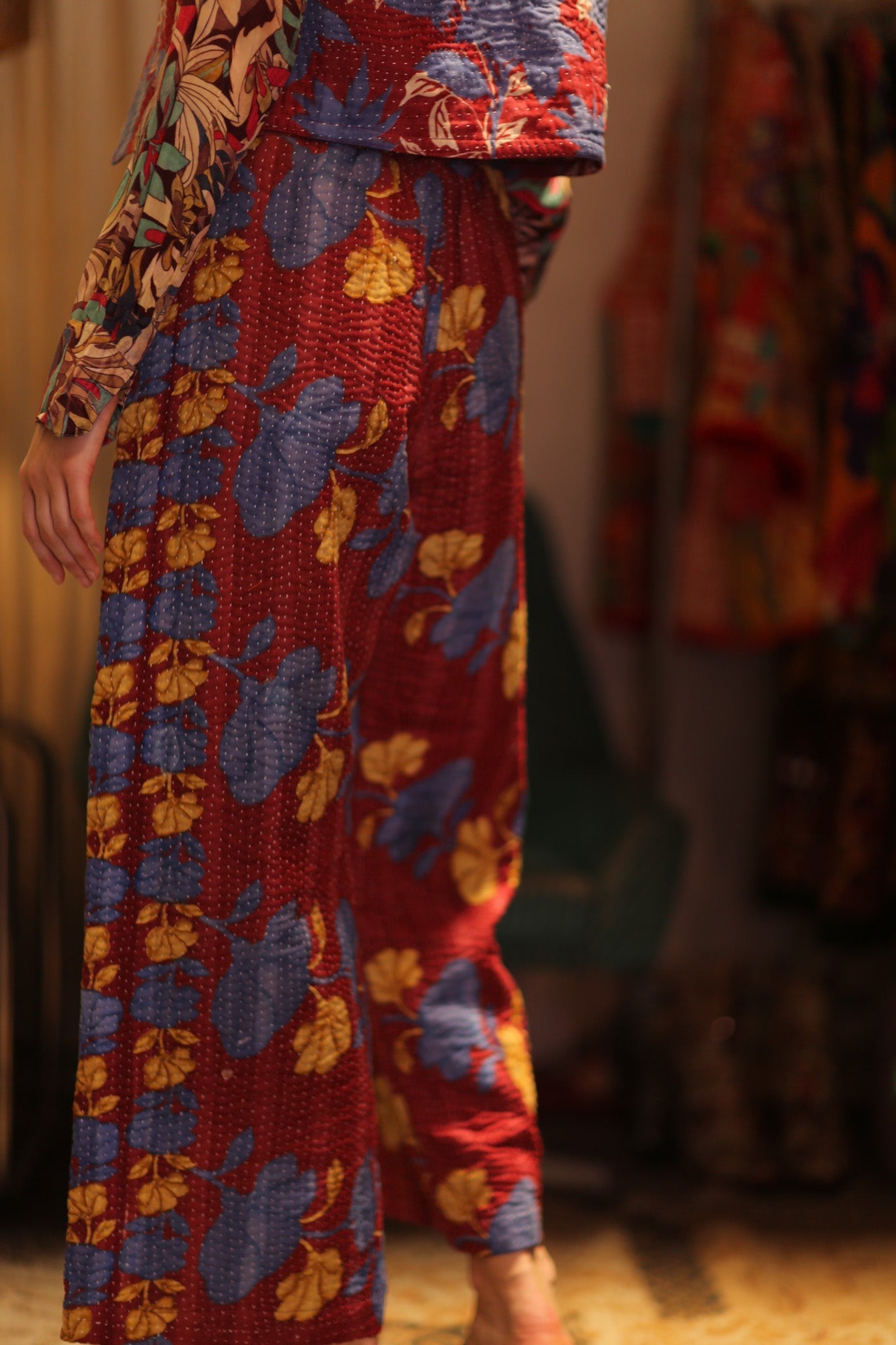 LENA KANTHA TROUSERS BERRIED - MOMO STUDIO BERLIN - Berlin Concept Store - sustainable & ethical fashion