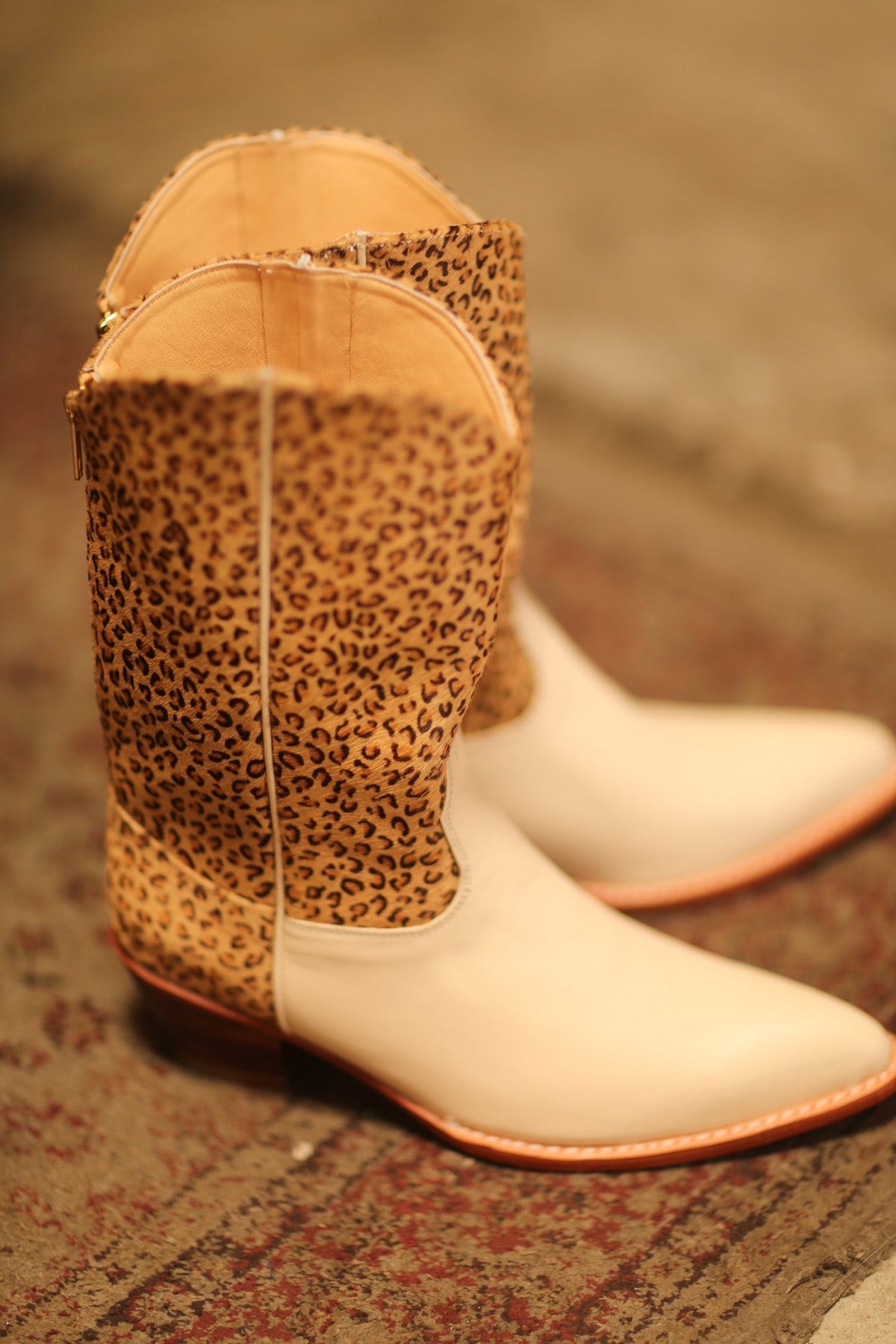 LEO PRINT LEATHER WESTERN BOOT LILOP - MOMO STUDIO BERLIN - Berlin Concept Store - sustainable & ethical fashion