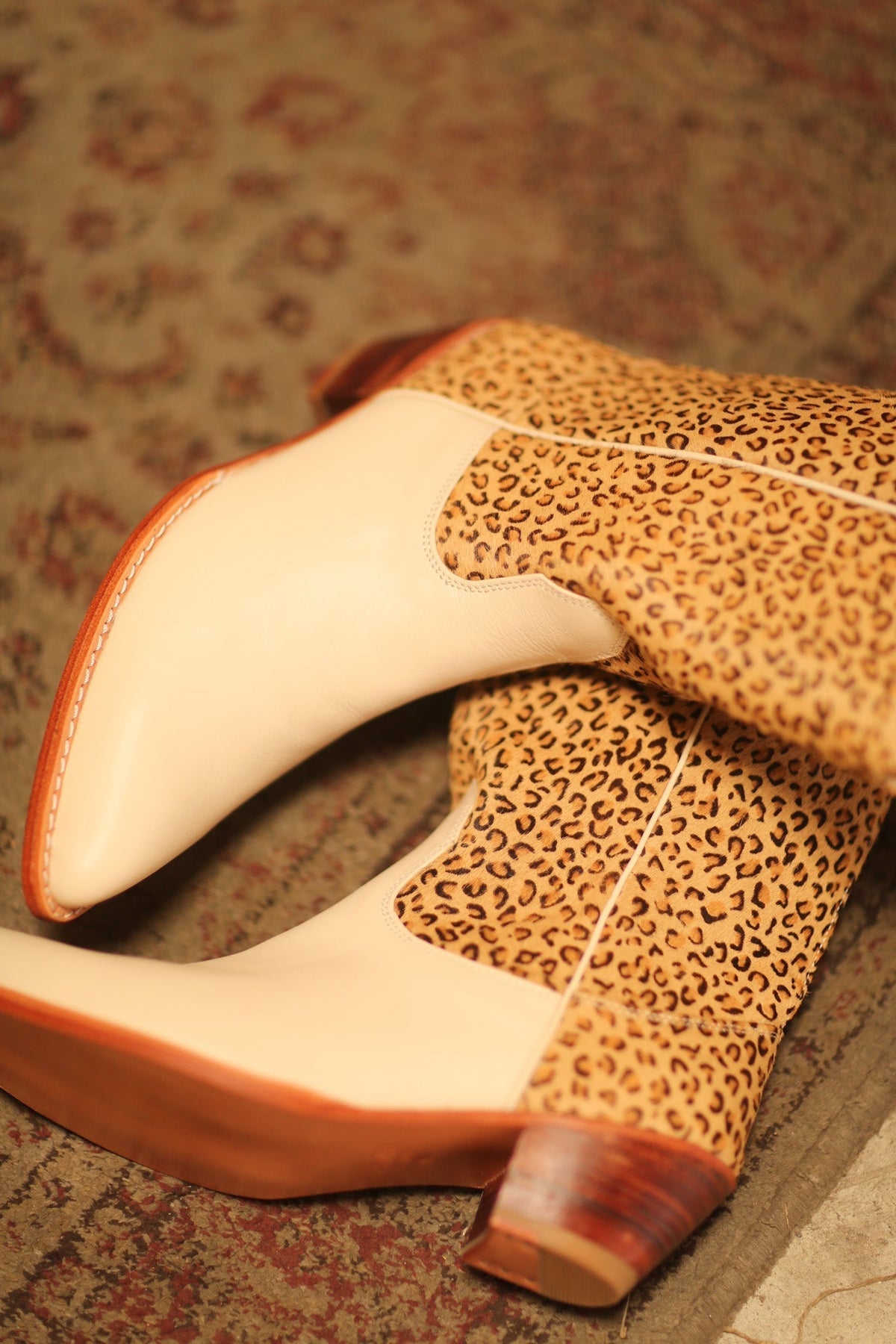 LEO PRINT LEATHER WESTERN BOOT LILOP - MOMO STUDIO BERLIN - Berlin Concept Store - sustainable & ethical fashion