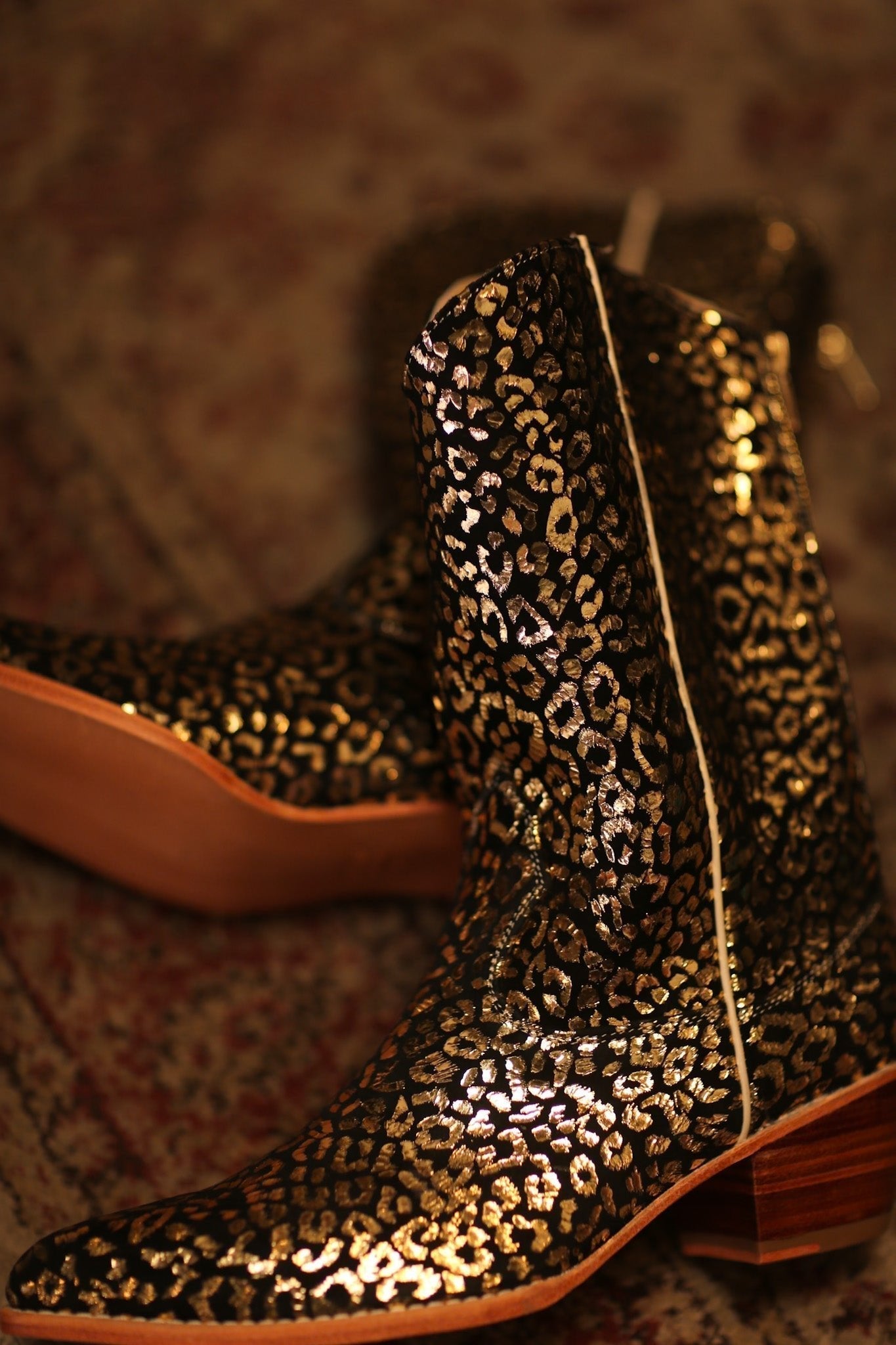 LEO PRINT WESTERN BOOTS SORANA - MOMO STUDIO BERLIN - Berlin Concept Store - sustainable & ethical fashion