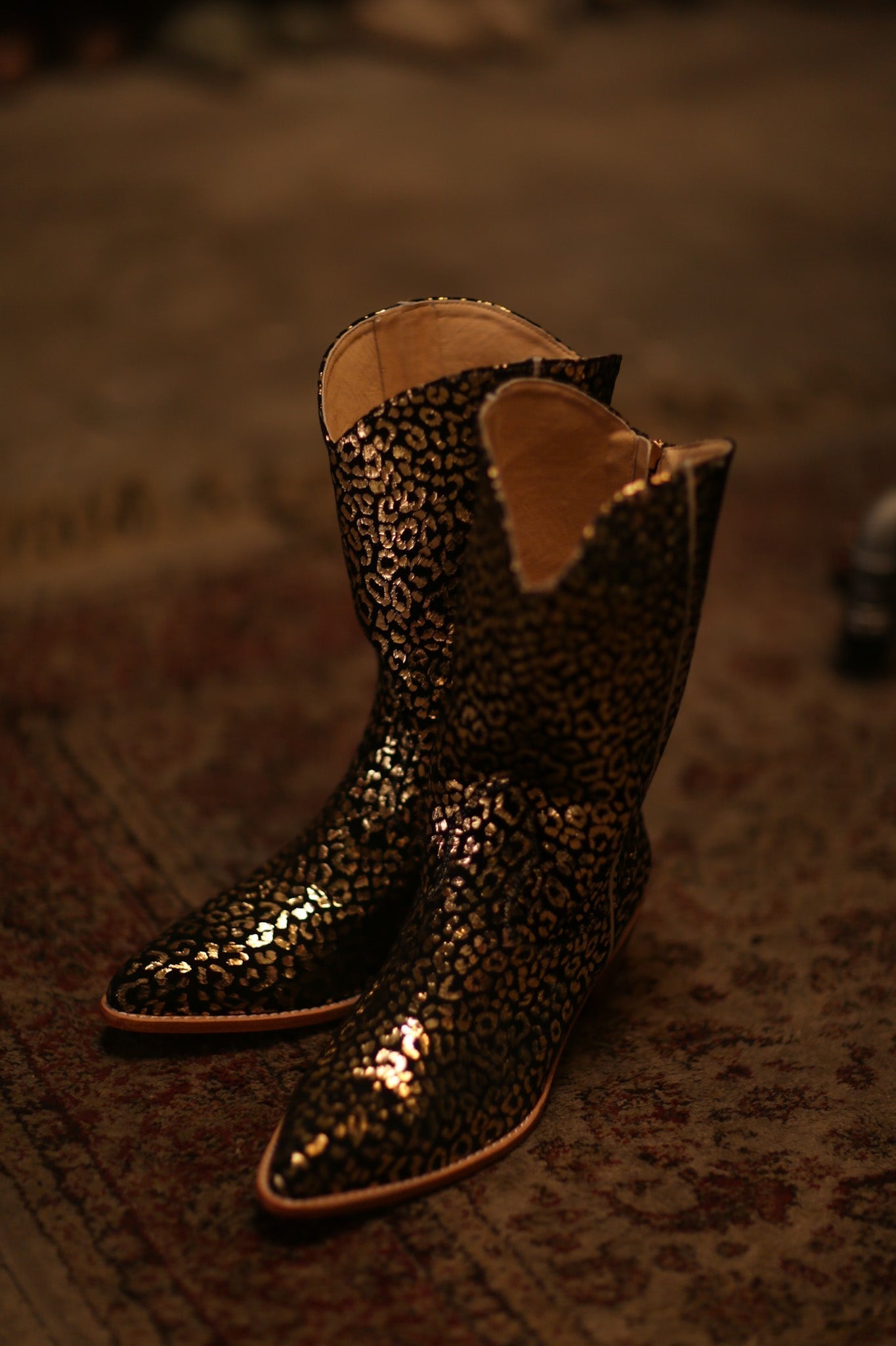 LEO PRINT WESTERN BOOTS SORANA - MOMO STUDIO BERLIN - Berlin Concept Store - sustainable & ethical fashion