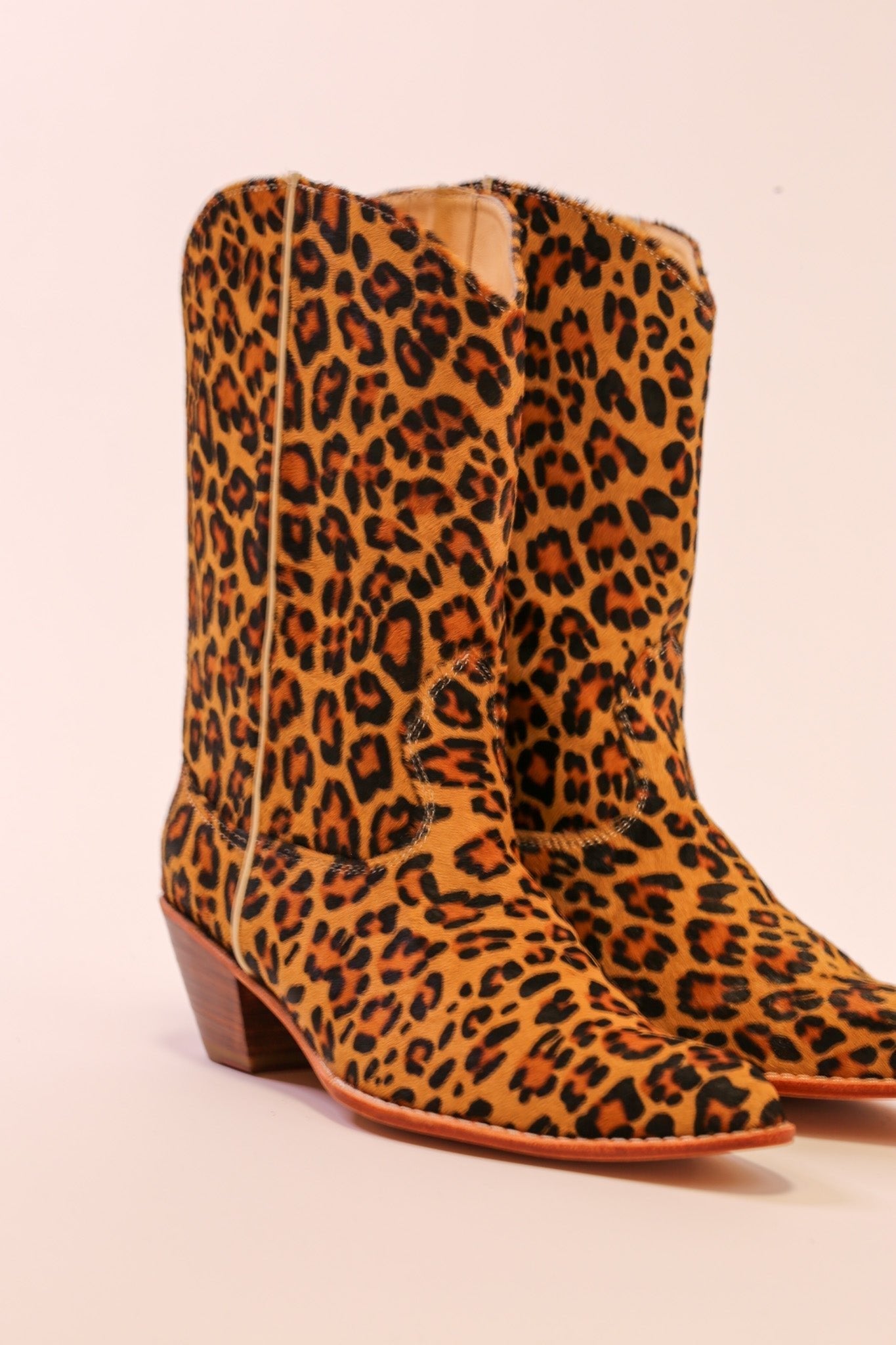 LEOPARD PRINT WESTERN BOOTS MAYA - MOMO STUDIO BERLIN - Berlin Concept Store - sustainable & ethical fashion