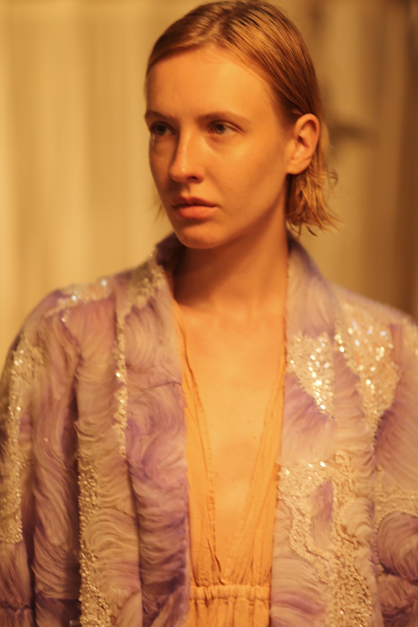 LILAL EMBROIDERED SEQUIN KIMONO OMANI - MOMO STUDIO BERLIN - Berlin Concept Store - sustainable & ethical fashion