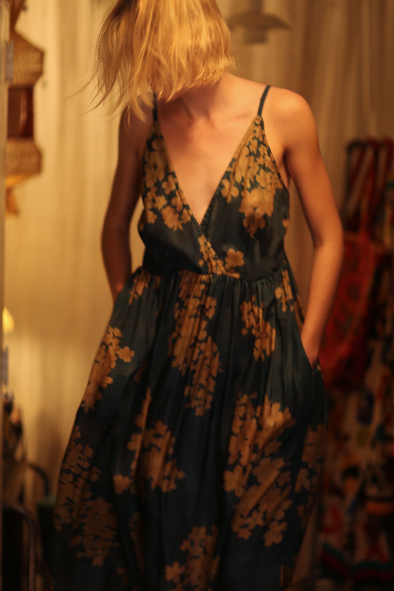 LILY DRESS GOLDEN BOUQUET - MOMO STUDIO BERLIN - Berlin Concept Store - sustainable & ethical fashion