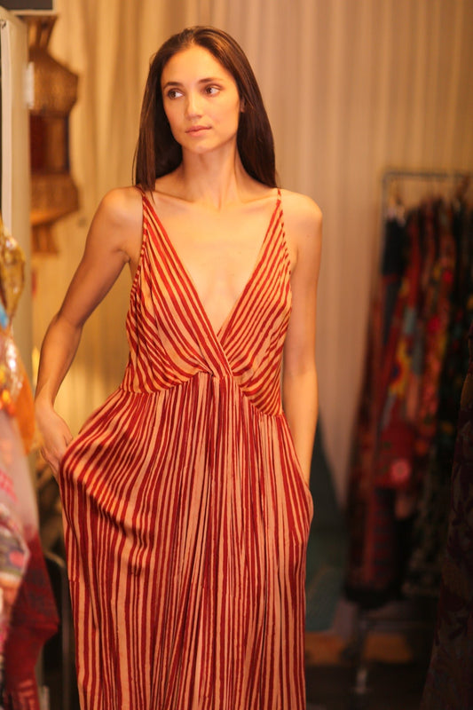 LILY SILK DRESS CANDY - MOMO STUDIO BERLIN - Berlin Concept Store - sustainable & ethical fashion