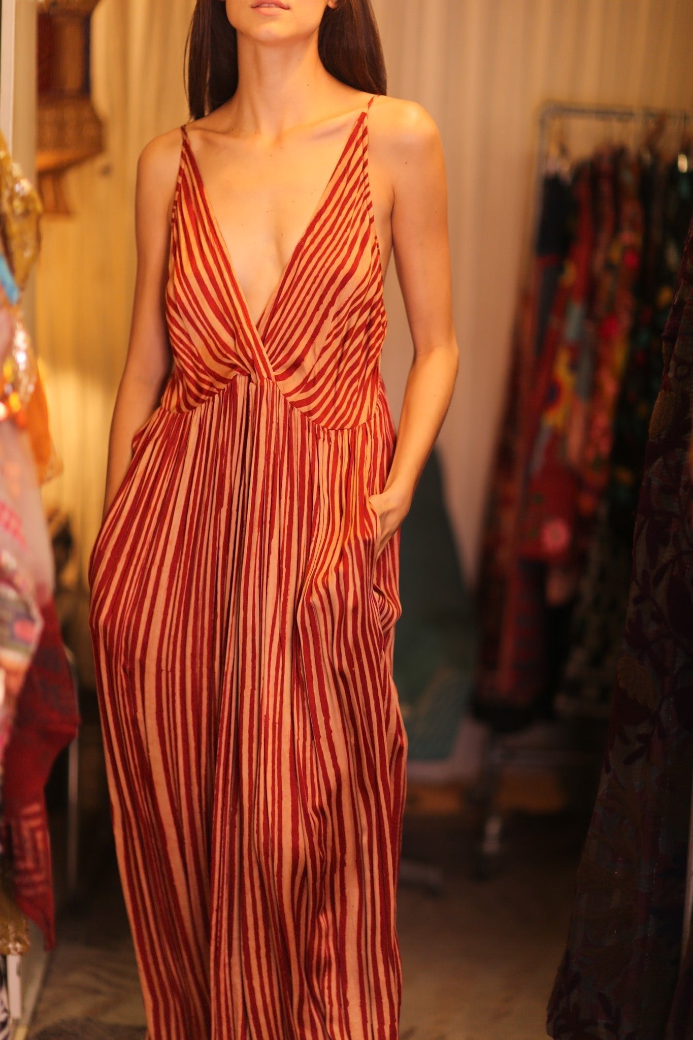 LILY SILK DRESS CANDY - MOMO STUDIO BERLIN - Berlin Concept Store - sustainable & ethical fashion