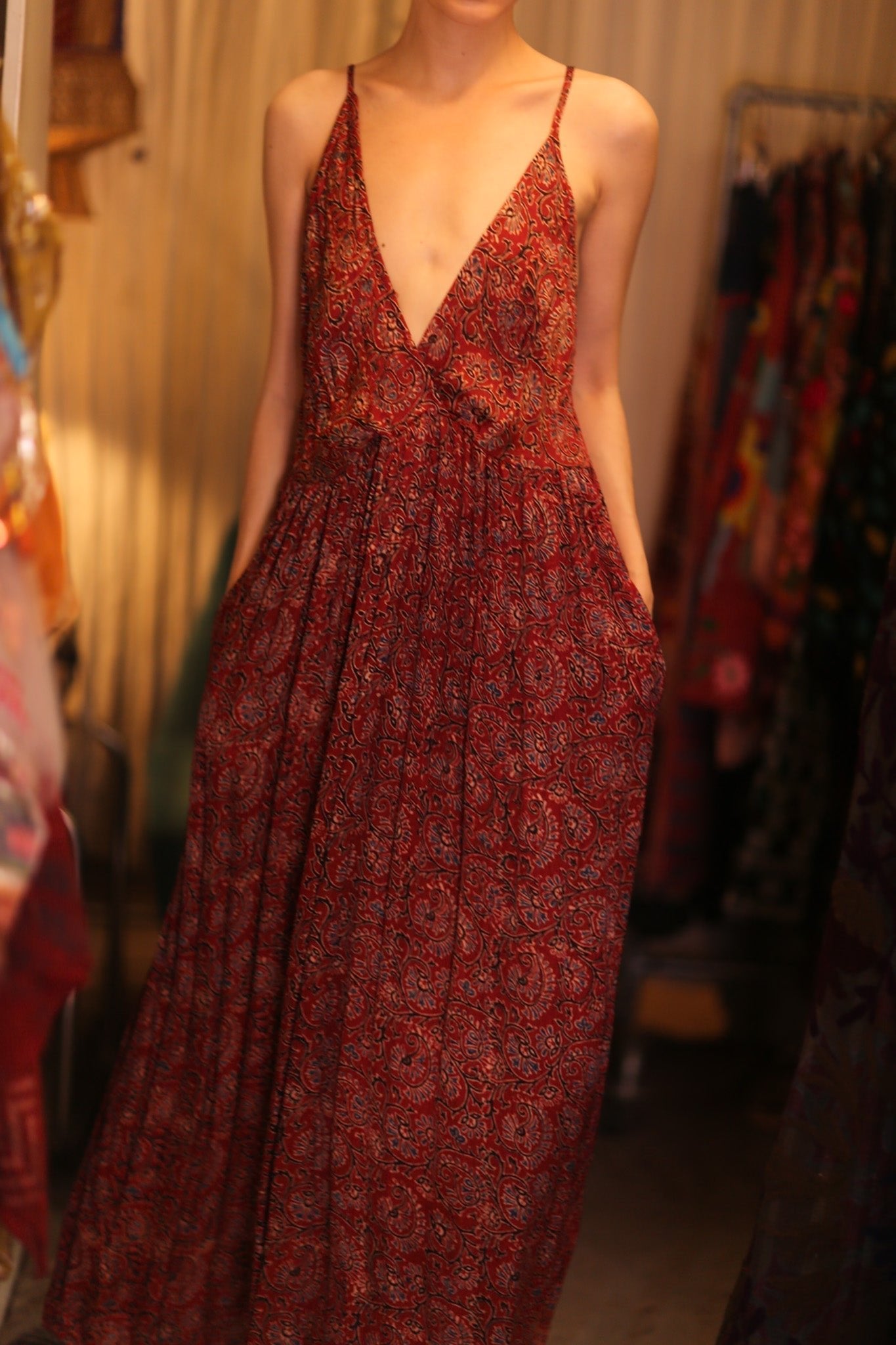 LILY SILK DRESS PIPER - MOMO STUDIO BERLIN - Berlin Concept Store - sustainable & ethical fashion