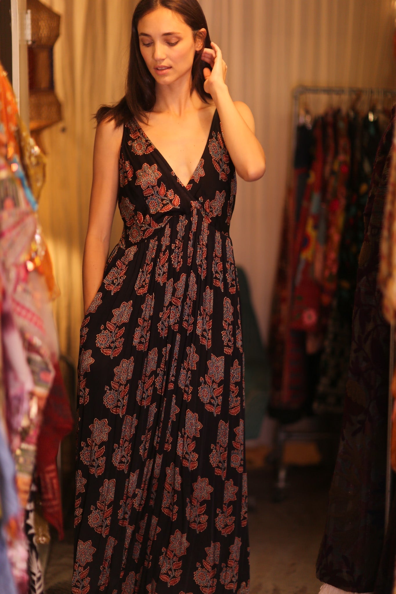 LILY SILK DRESS SHARON - MOMO STUDIO BERLIN - Berlin Concept Store - sustainable & ethical fashion