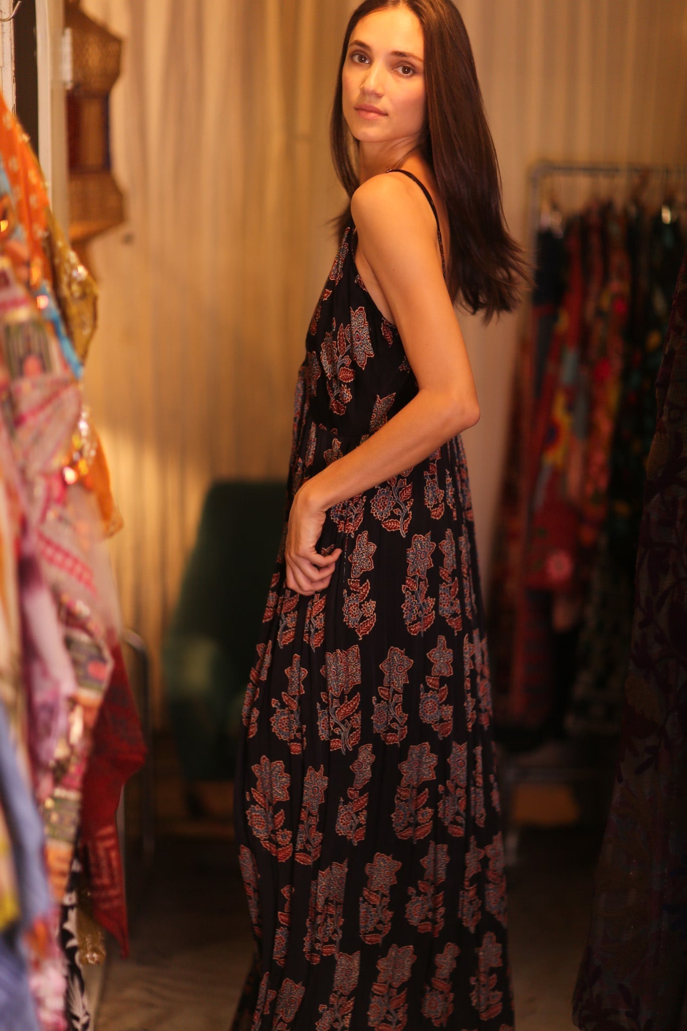 LILY SILK DRESS SHARON - MOMO STUDIO BERLIN - Berlin Concept Store - sustainable & ethical fashion