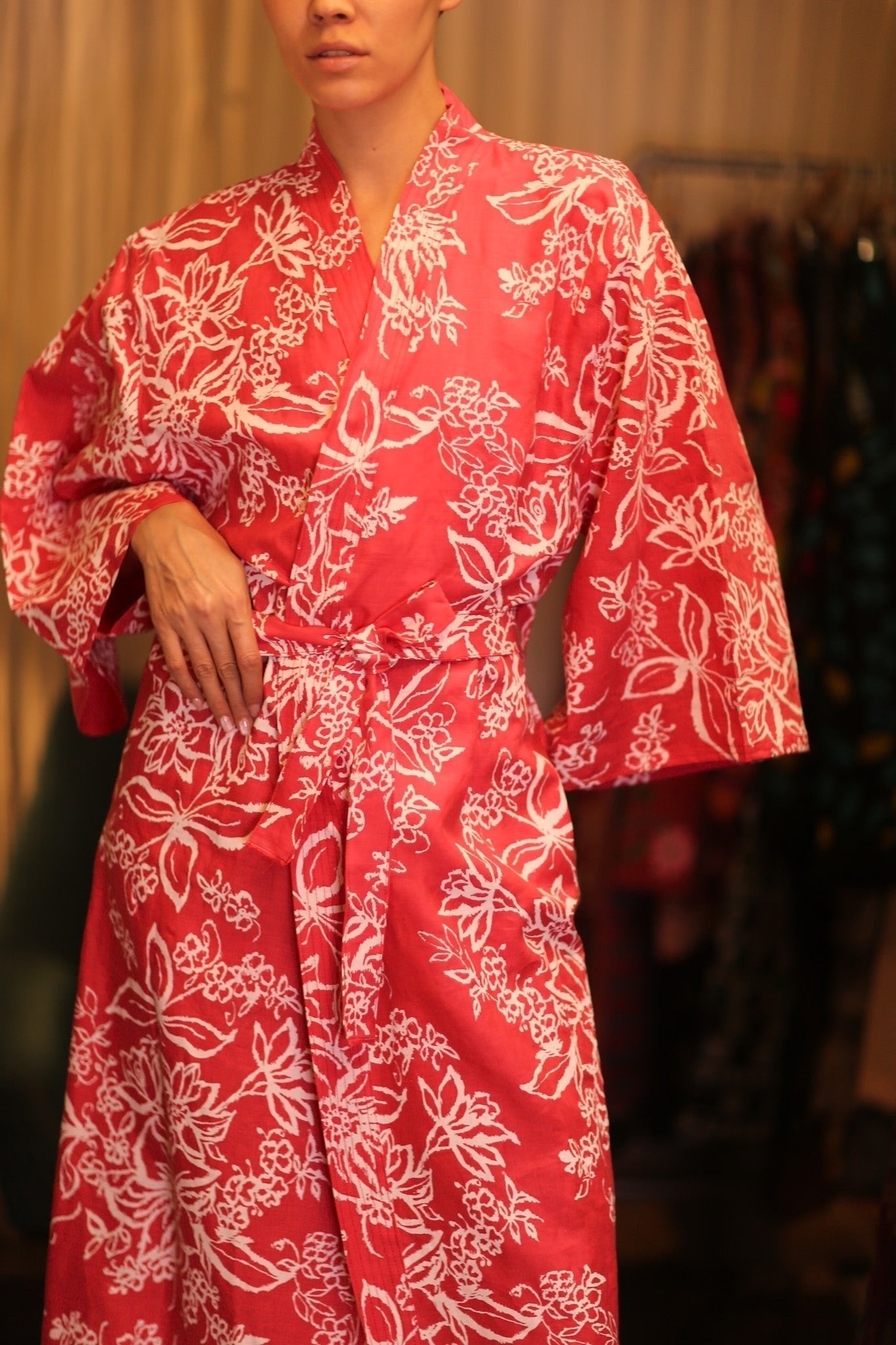 LINEN KIMONO JOLIE - MOMO STUDIO BERLIN - Berlin Concept Store - sustainable & ethical fashion