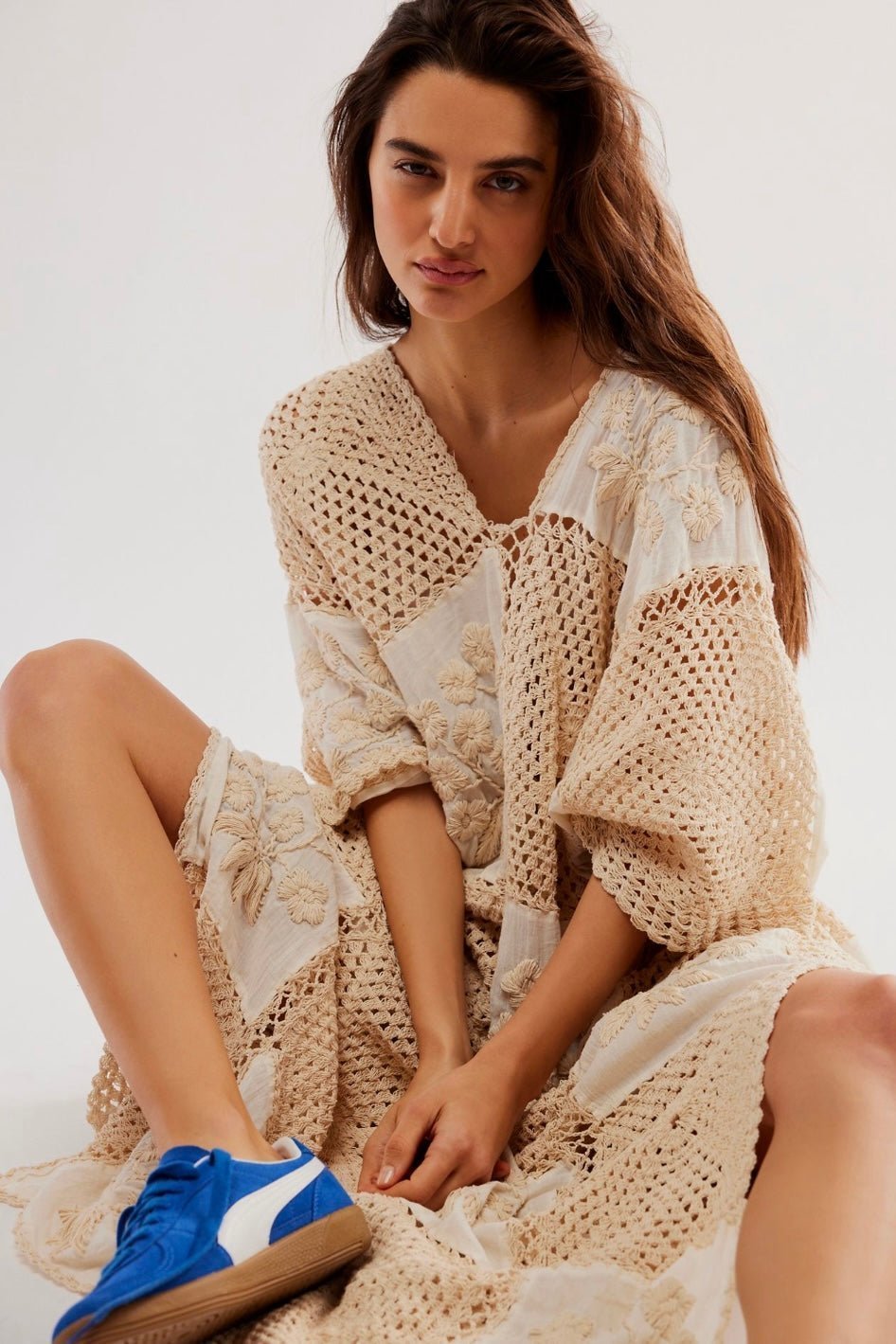 LOVE STORY CROCHET KAFTAN - MOMO STUDIO BERLIN - Berlin Concept Store - sustainable & ethical fashion