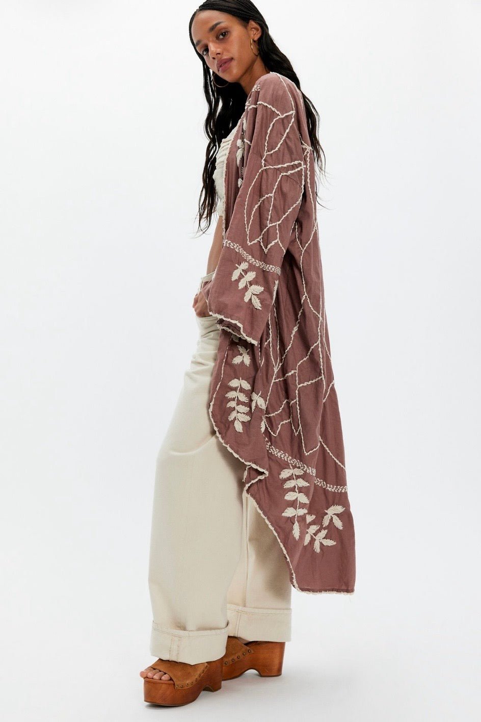 MAGNOLIA EMBROIDERED DUSTER X FREE PEOPLE - MOMO STUDIO BERLIN - Berlin Concept Store - sustainable & ethical fashion