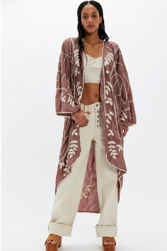 MAGNOLIA EMBROIDERED DUSTER X FREE PEOPLE - MOMO STUDIO BERLIN - Berlin Concept Store - sustainable & ethical fashion
