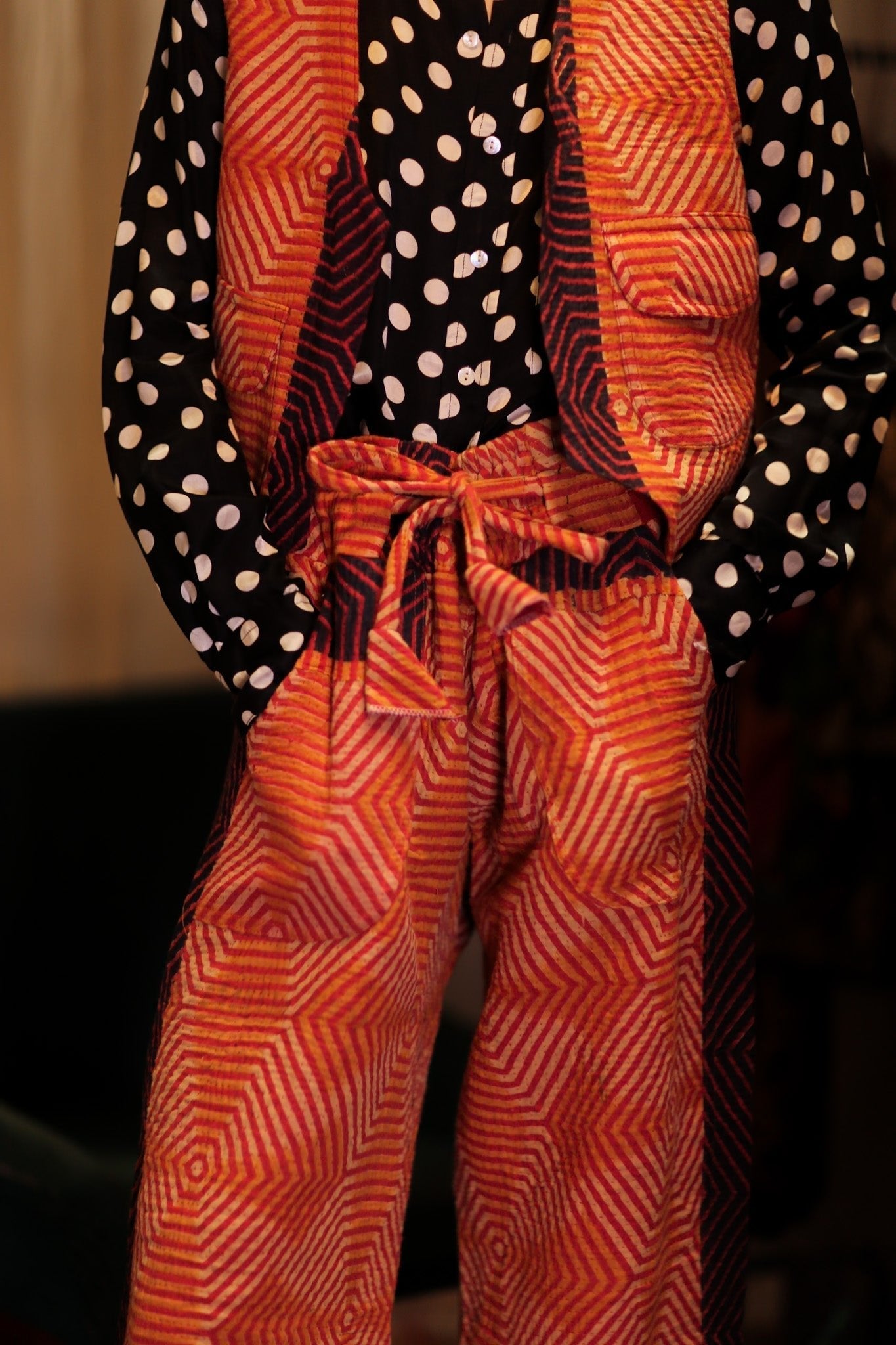 MARLENE KANTHA GILET CARROT - MOMO STUDIO BERLIN - Berlin Concept Store - sustainable & ethical fashion