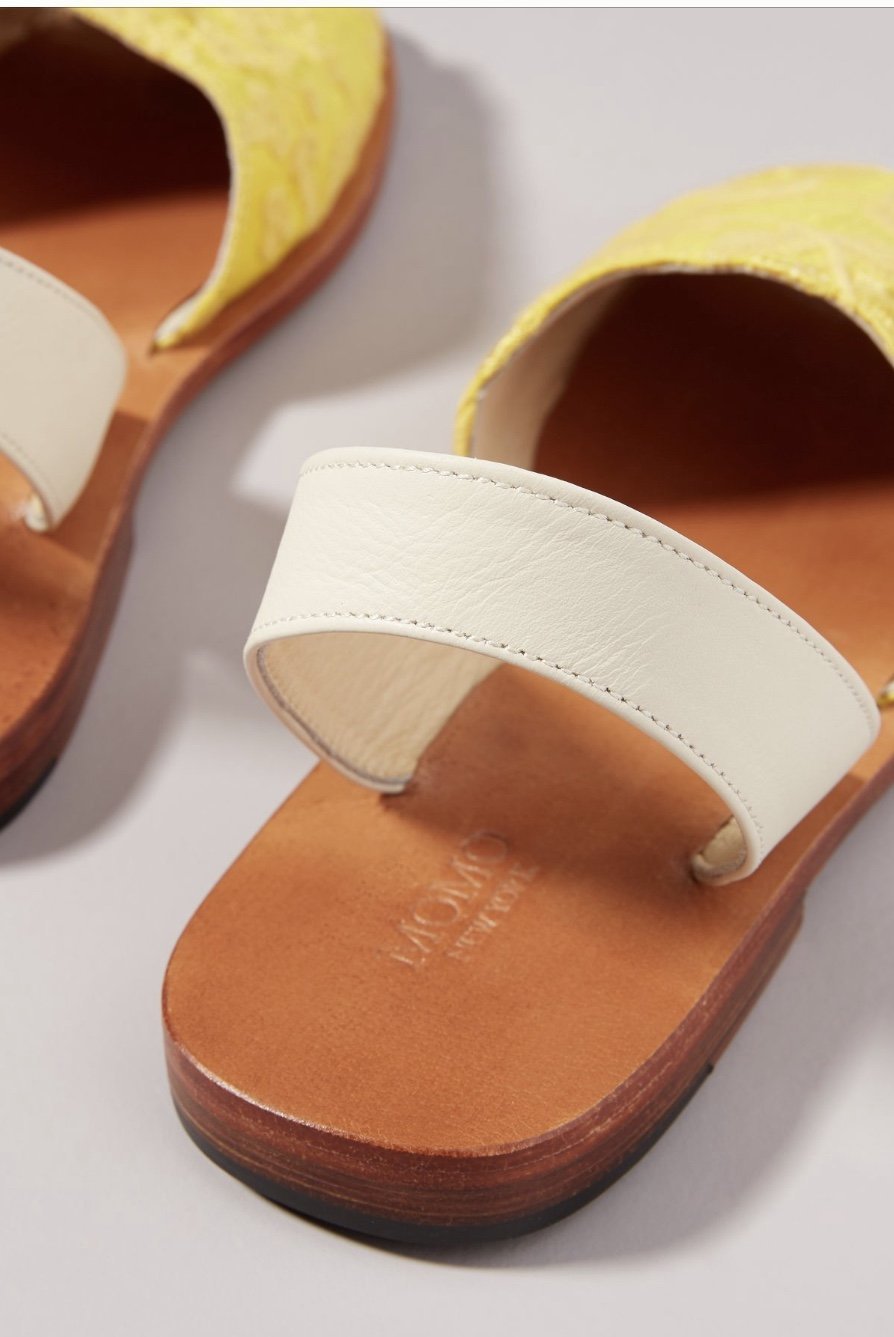 MOMO DESIGN X ANTHROPOLOGIE DESSA BACK SLING LEATHER SANDALS - MOMO STUDIO BERLIN - Berlin Concept Store - sustainable & ethical fashion