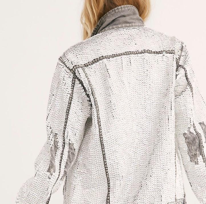 MOMO X FREE PEOPLE SEQUIN EMBROIDERED DEMI JACKET - MOMO STUDIO BERLIN - Berlin Concept Store - sustainable & ethical fashion