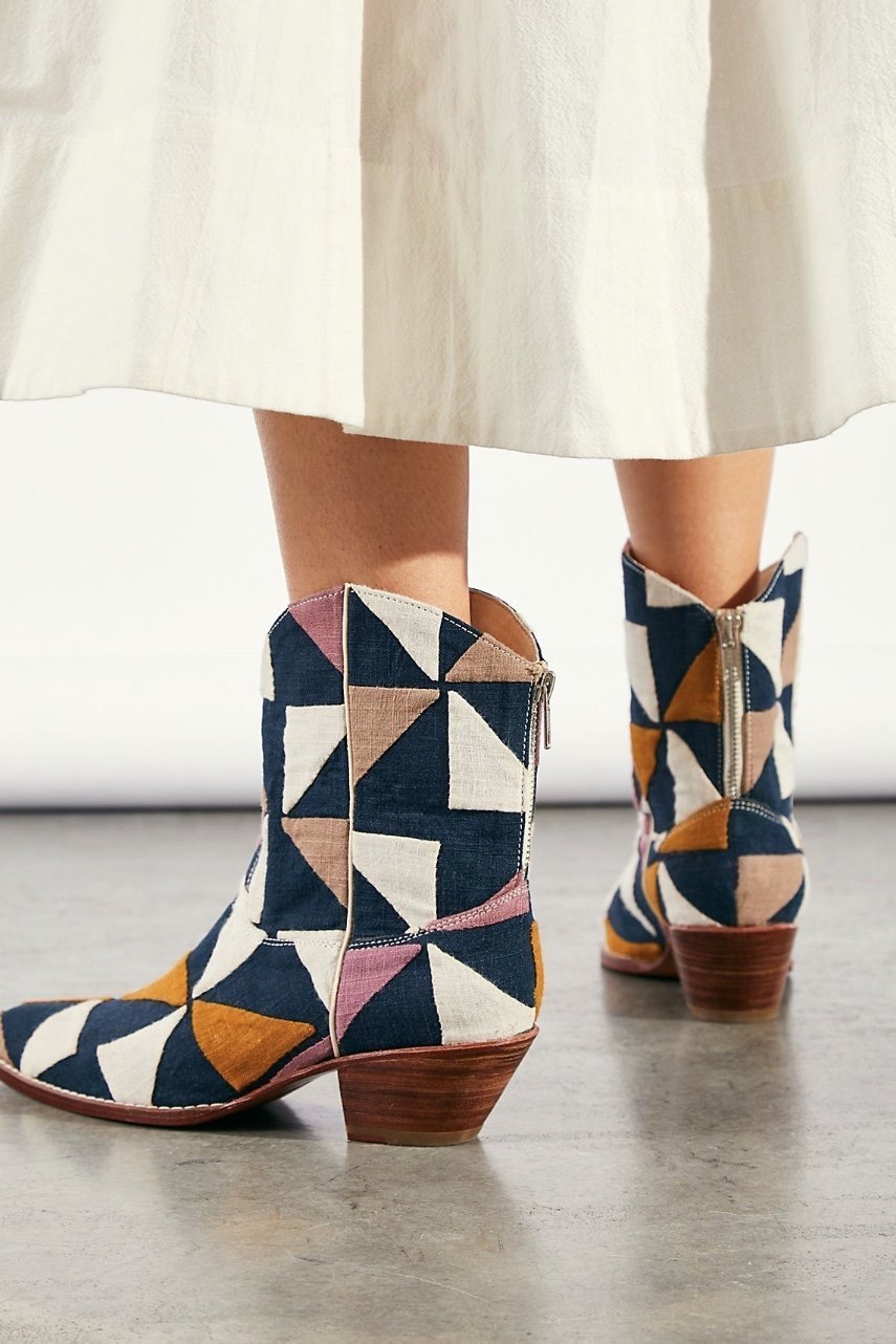 MOSAIC WESTERN BOOTS - MOMO STUDIO BERLIN - Berlin Concept Store - sustainable & ethical fashion