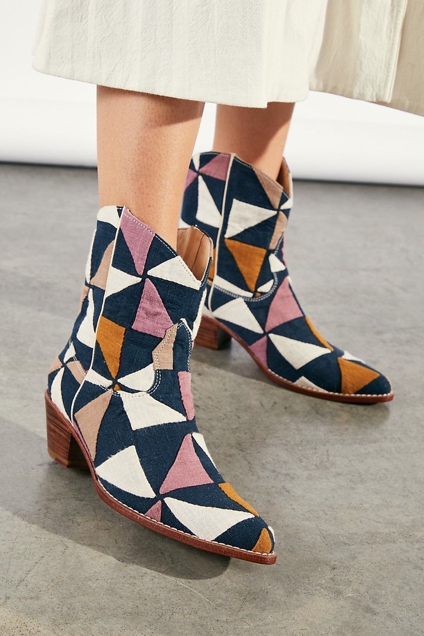 MOSAIC WESTERN BOOTS - MOMO STUDIO BERLIN - Berlin Concept Store - sustainable & ethical fashion