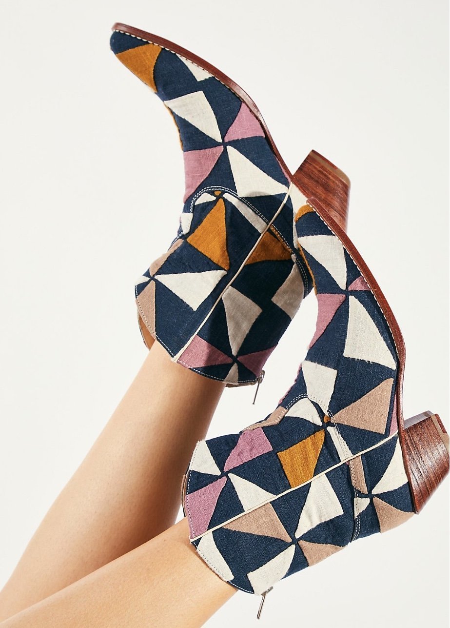 MOSAIC WESTERN BOOTS - MOMO STUDIO BERLIN - Berlin Concept Store - sustainable & ethical fashion