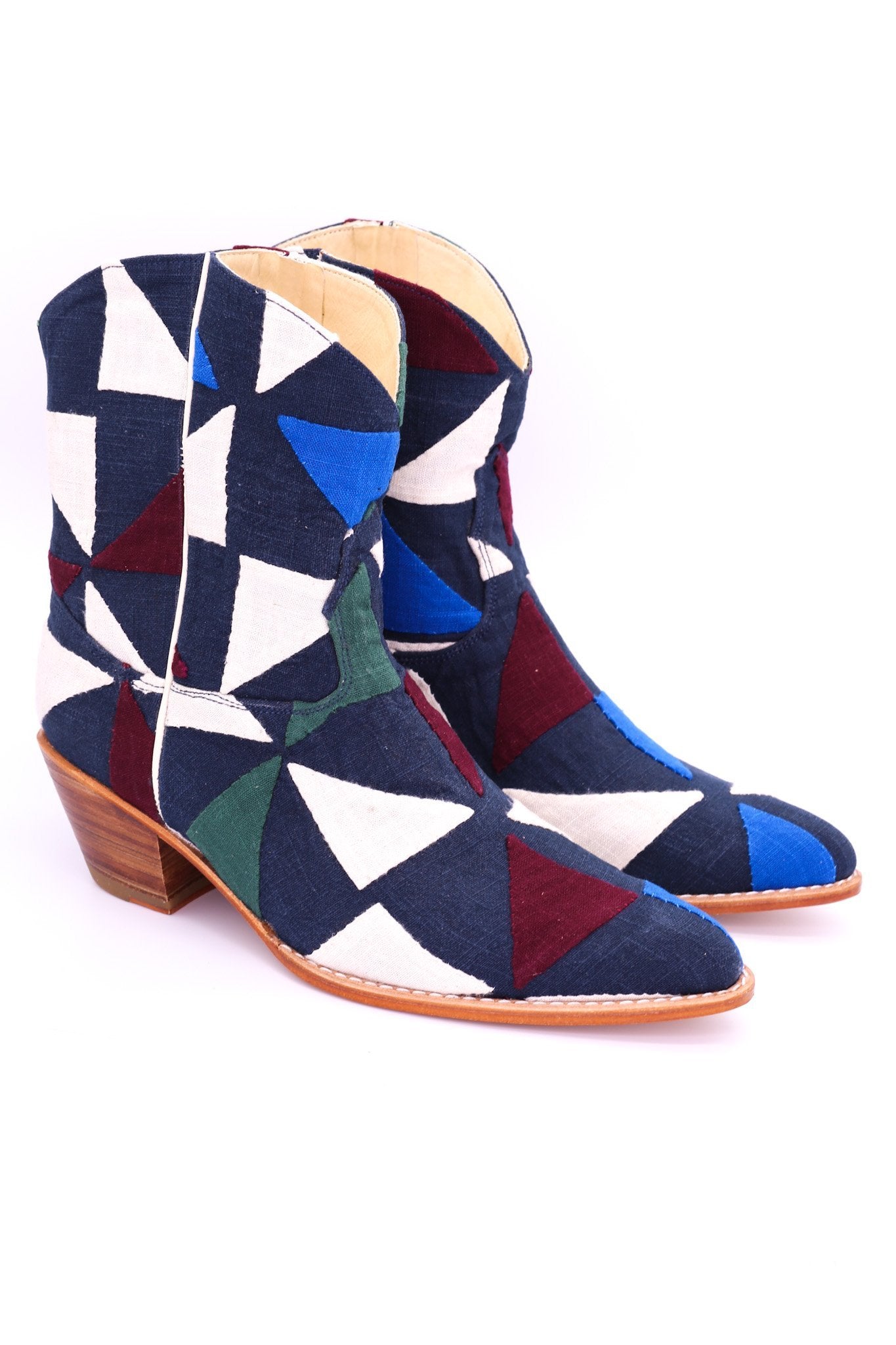 MOSAIC WESTERN BOOTS - MOMO STUDIO BERLIN - Berlin Concept Store - sustainable & ethical fashion