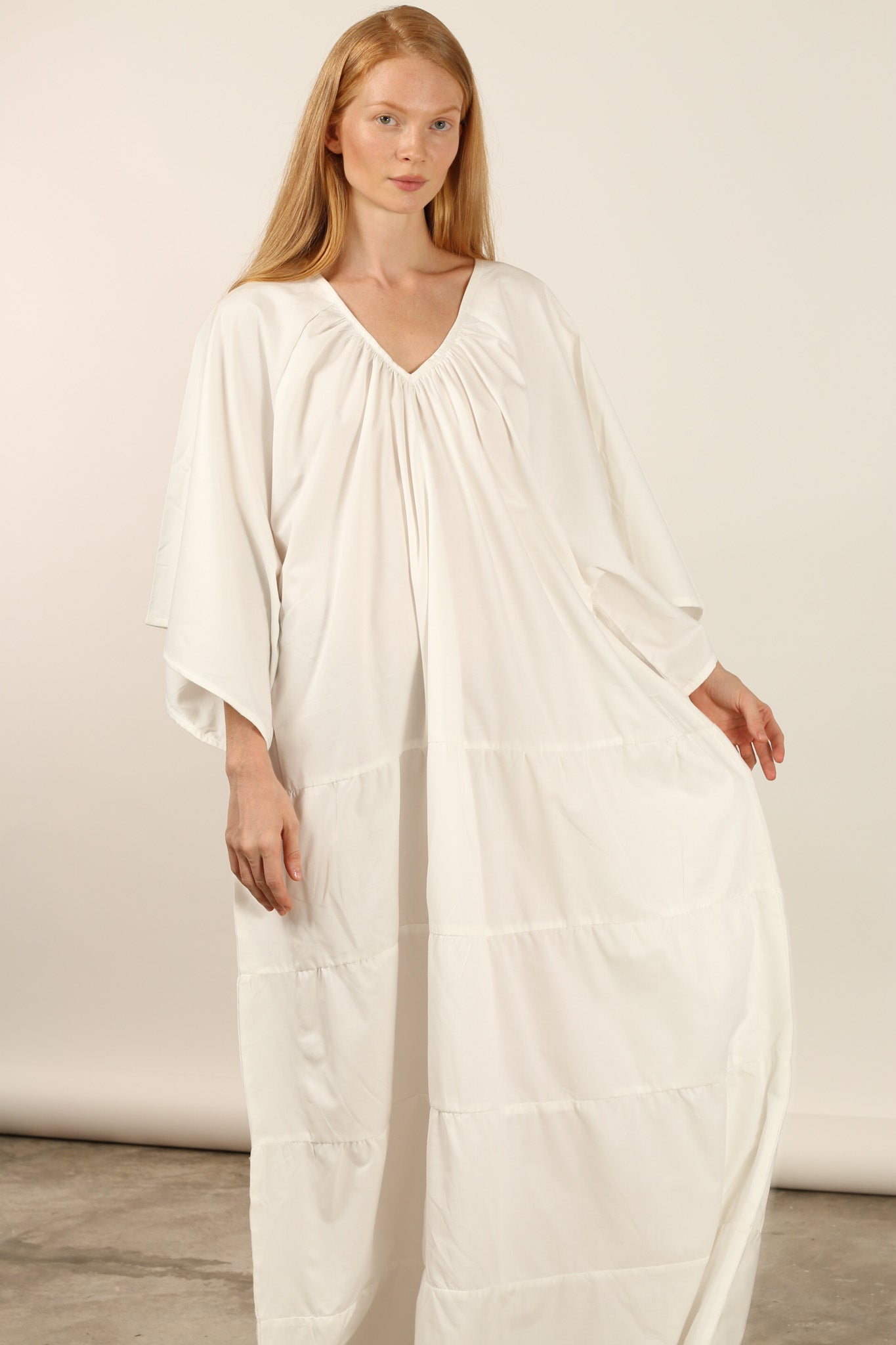 MY COMFY COTTON KAFTAN DRESS GILA - MOMO STUDIO BERLIN - Berlin Concept Store - sustainable & ethical fashion