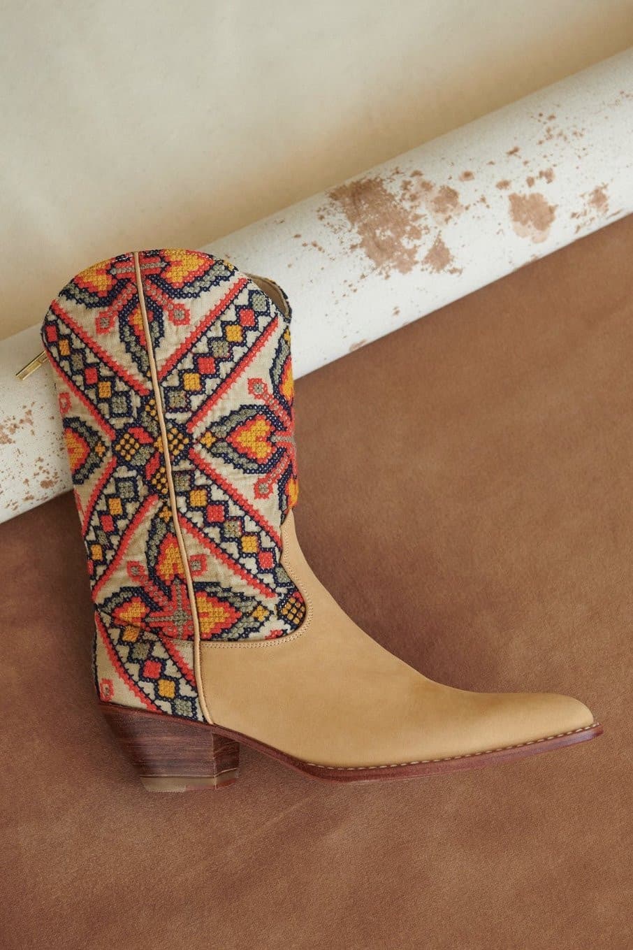 NEEDLESTITCH EMBROIDERED WESTERN BOOTS X ANTHROPOLOGIE - MOMO STUDIO BERLIN - Berlin Concept Store - sustainable & ethical fashion