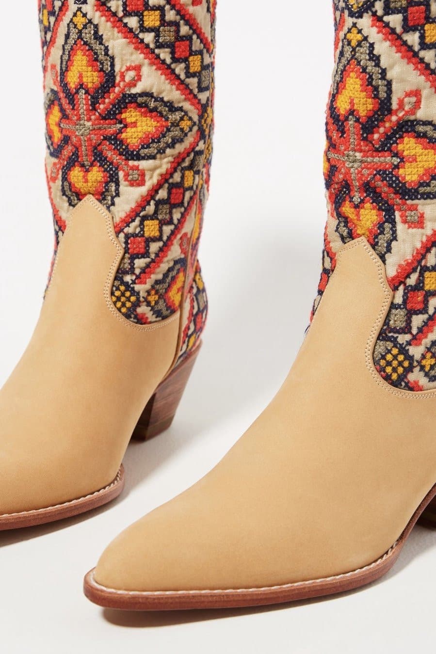 NEEDLESTITCH EMBROIDERED WESTERN BOOTS X ANTHROPOLOGIE - MOMO STUDIO BERLIN - Berlin Concept Store - sustainable & ethical fashion