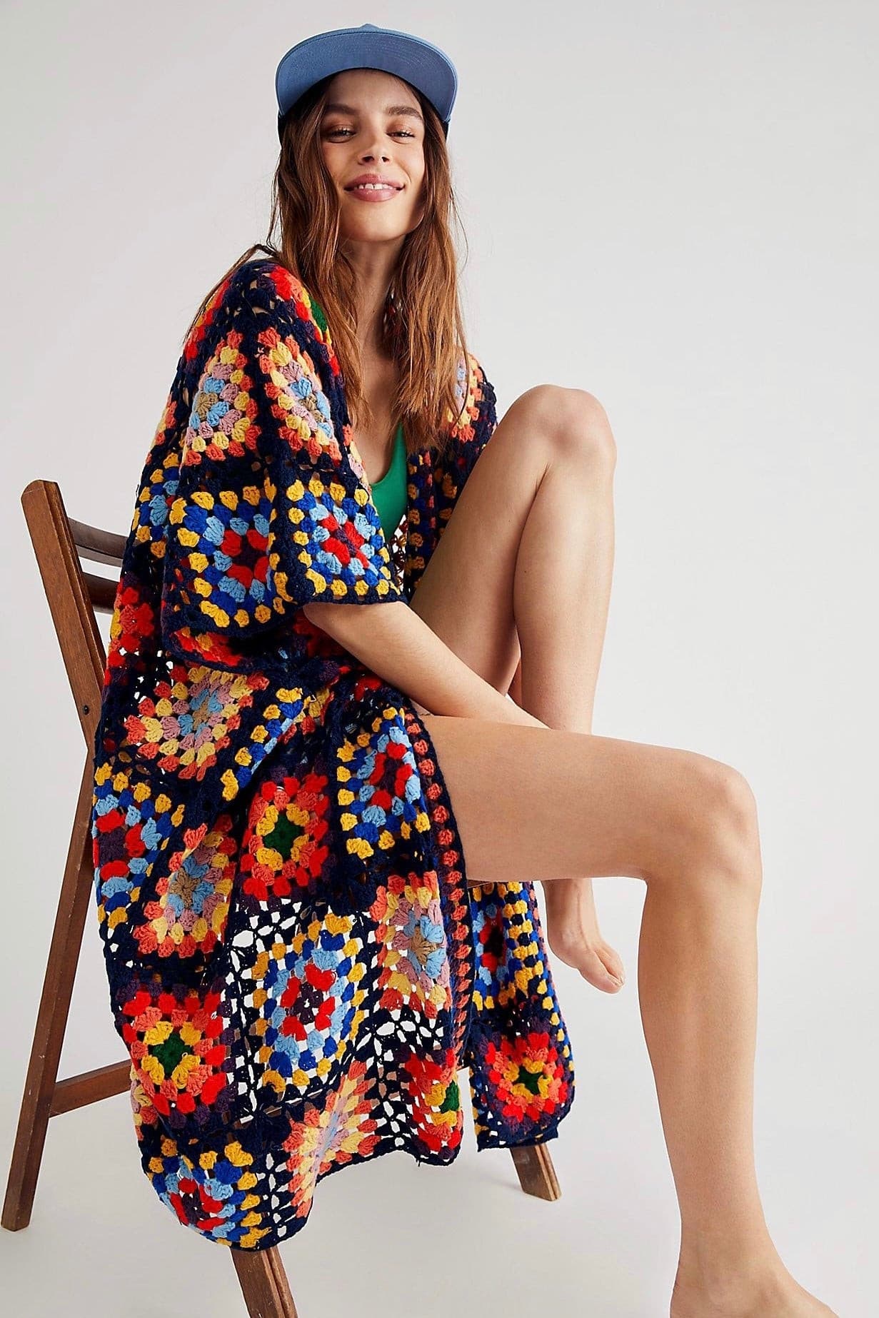 NONI HAND CROCHET PONCHO X FREE PEOPLE - MOMO STUDIO BERLIN - Berlin Concept Store - sustainable & ethical fashion