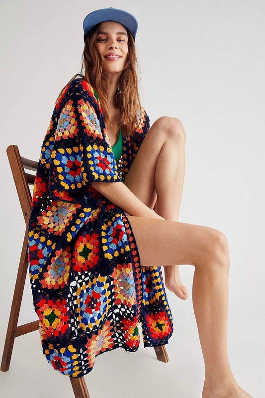 NONI HAND CROCHET PONCHO X FREE PEOPLE - MOMO STUDIO BERLIN - Berlin Concept Store - sustainable & ethical fashion