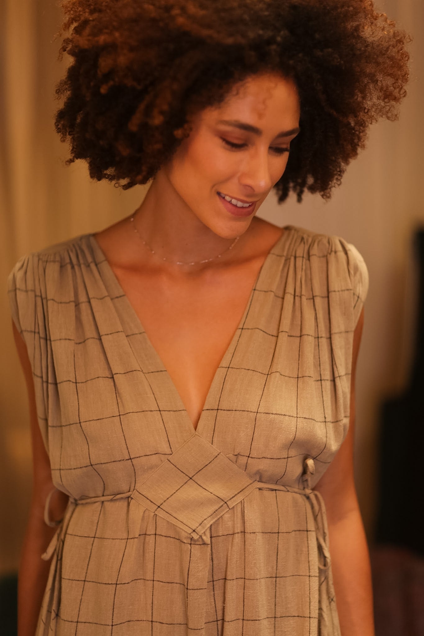 ORGANIC HANDWOVEN COTTON DRESS VICTORIA - MOMO STUDIO BERLIN - Berlin Concept Store - sustainable & ethical fashion