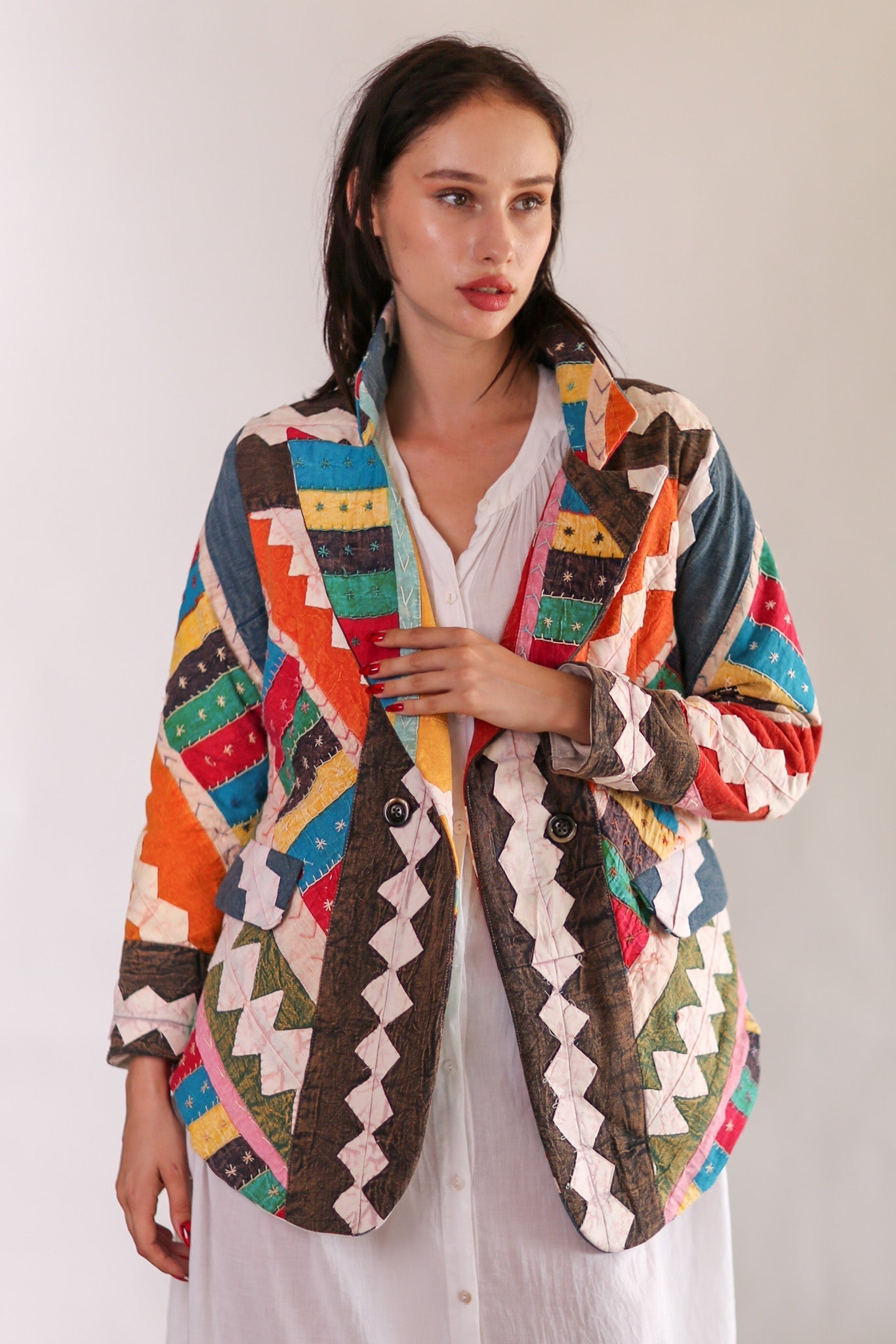 PATCHWORK JACKET SAIDA - MOMO STUDIO BERLIN - Berlin Concept Store - sustainable & ethical fashion