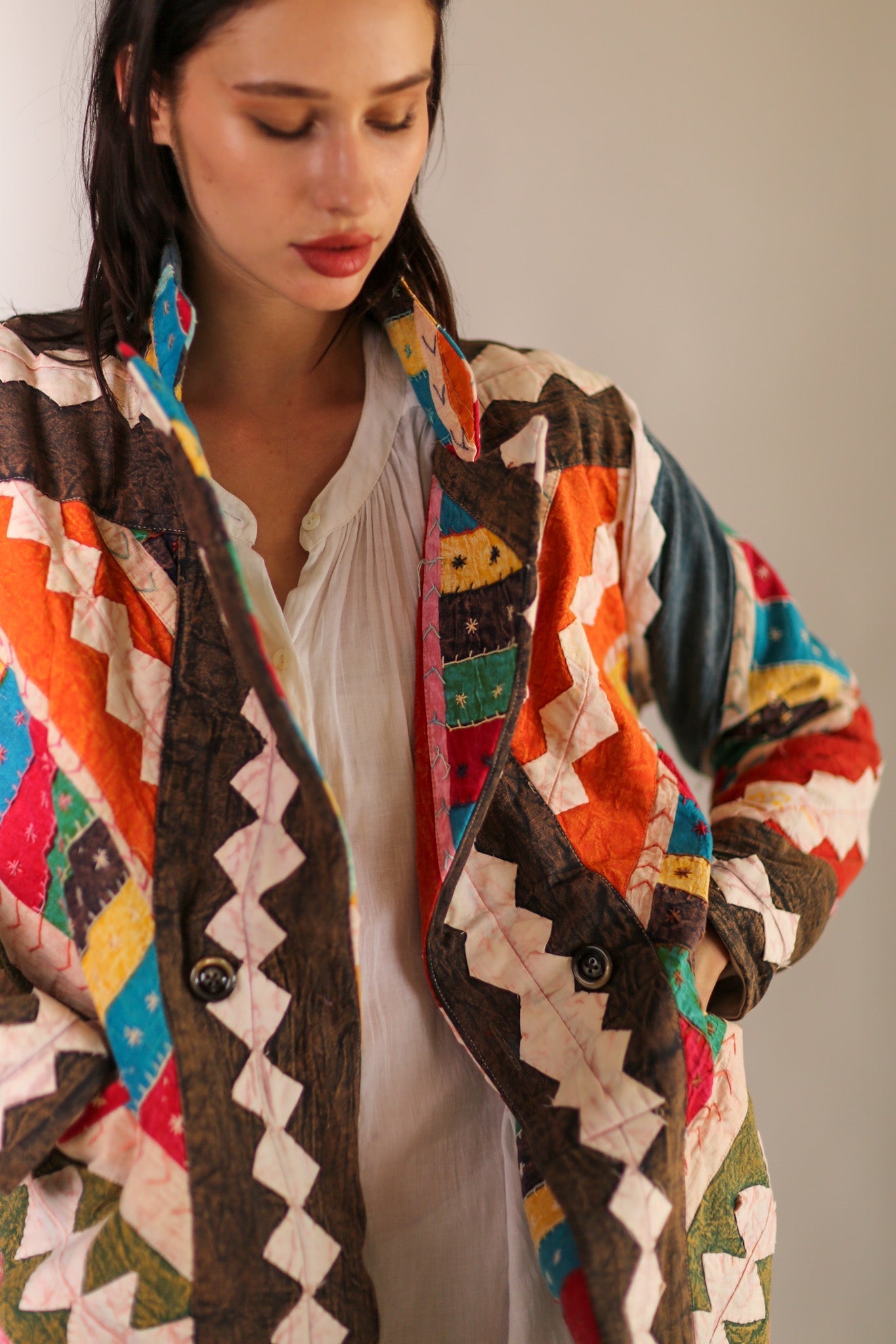 PATCHWORK JACKET SAIDA - MOMO STUDIO BERLIN - Berlin Concept Store - sustainable & ethical fashion