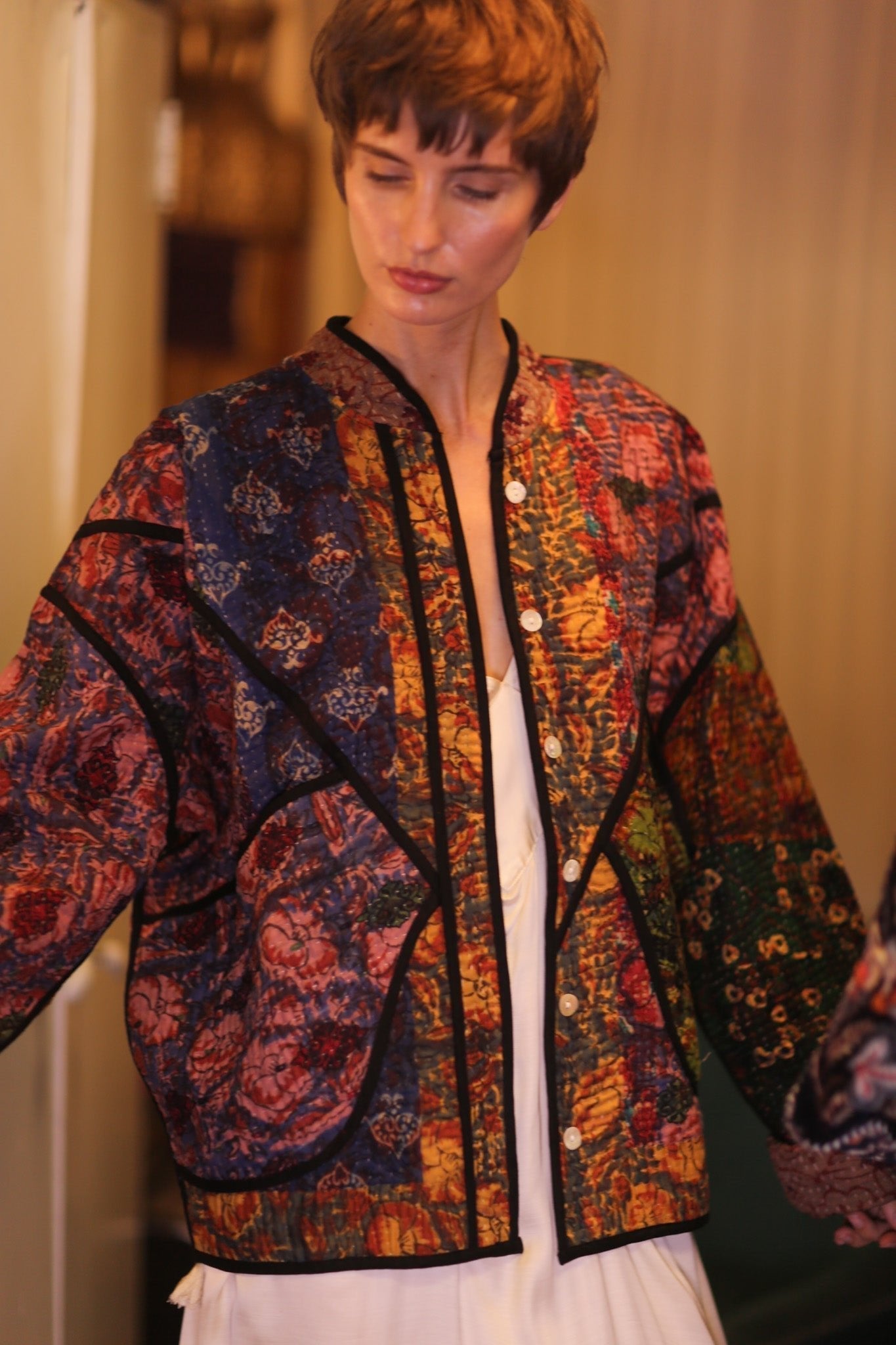 PATCHWORK KANTHA JACKET LIEBLINGS - MOMO STUDIO BERLIN - Berlin Concept Store - sustainable & ethical fashion