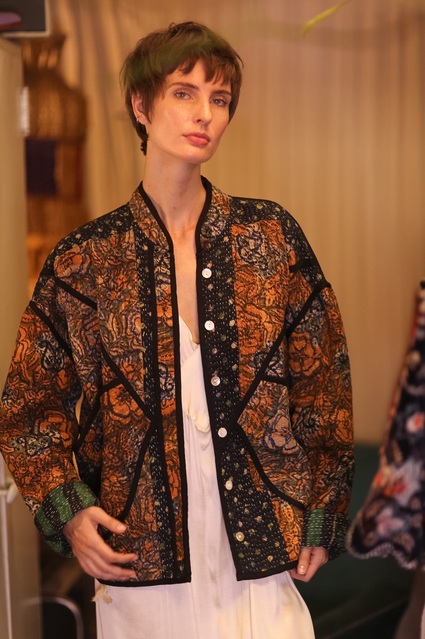 PATCHWORK KANTHA JACKET MOSAIC - MOMO STUDIO BERLIN - Berlin Concept Store - sustainable & ethical fashion