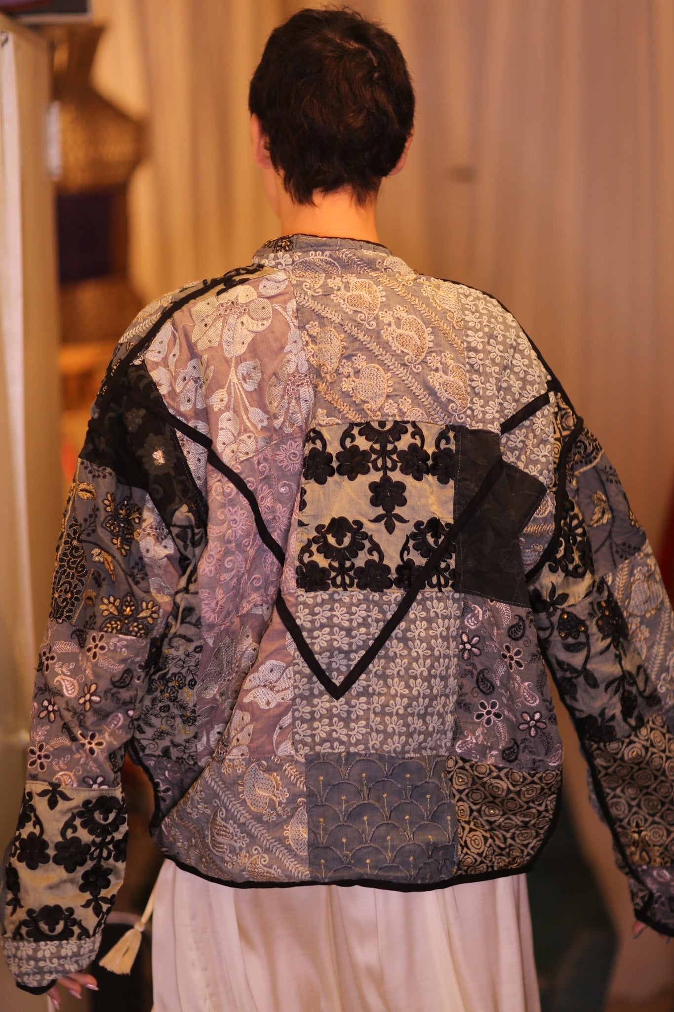 PATCHWORK PATTERN JACKET YILAYTHANT - MOMO STUDIO BERLIN - Berlin Concept Store - sustainable & ethical fashion