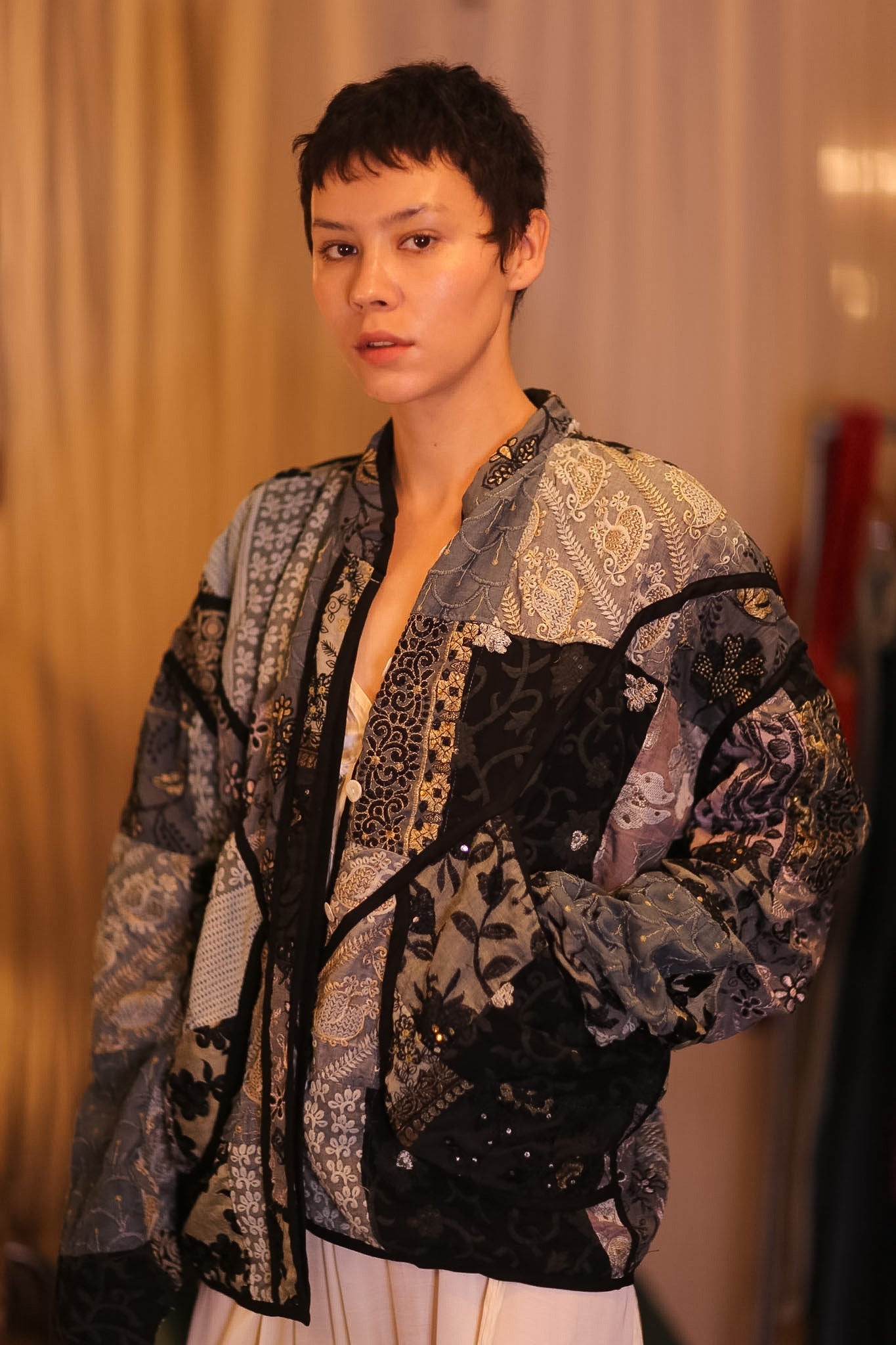 PATCHWORK PATTERN JACKET YILAYTHANT - MOMO STUDIO BERLIN - Berlin Concept Store - sustainable & ethical fashion