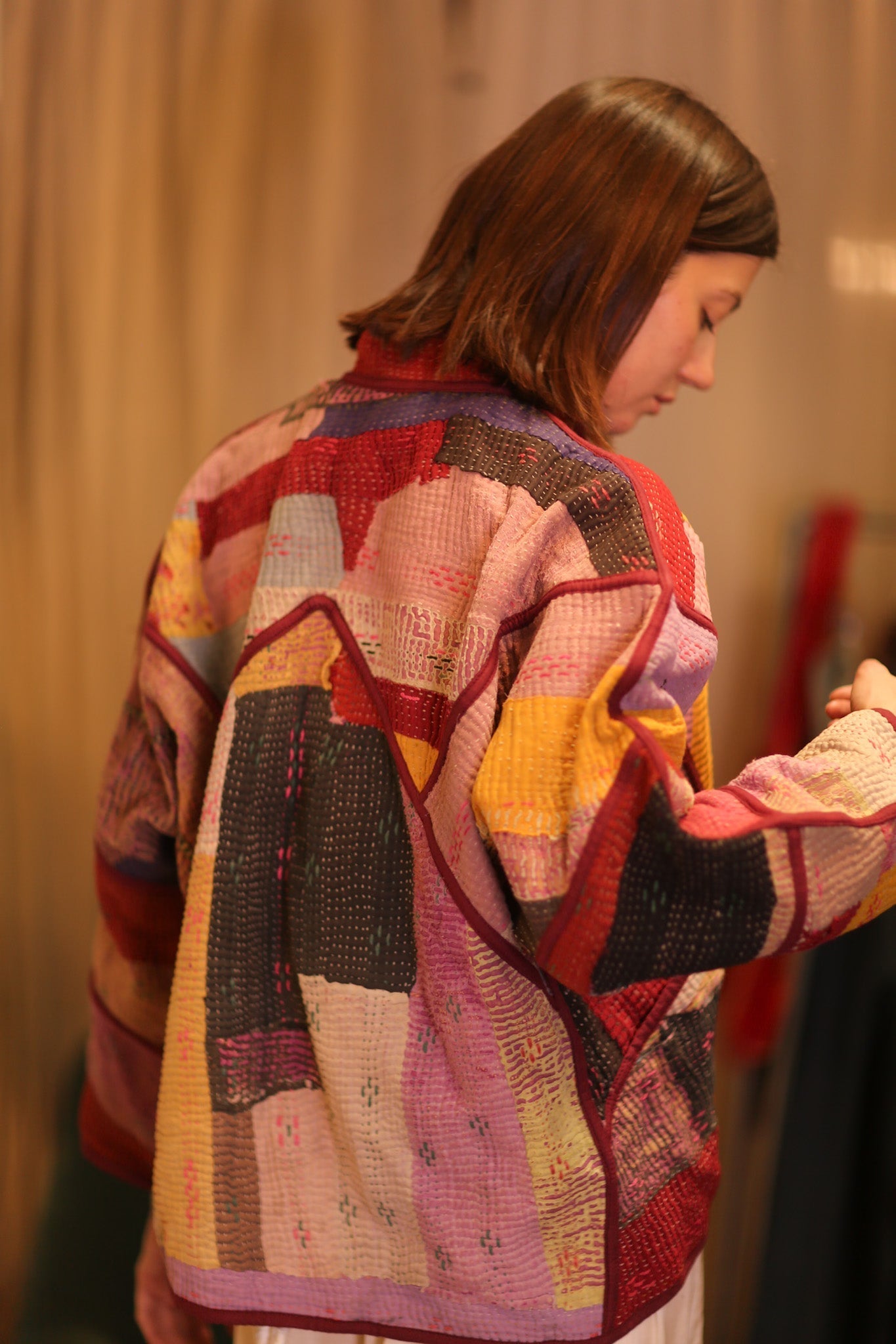 PATCHWORK PATTERN KANTHA JACKET ARPITASINGH - MOMO STUDIO BERLIN - Berlin Concept Store - sustainable & ethical fashion