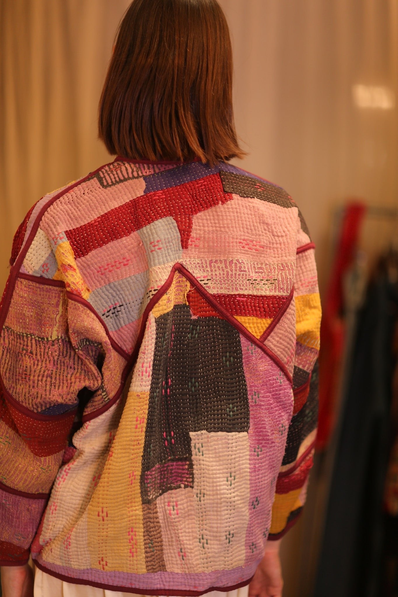 PATCHWORK PATTERN KANTHA JACKET ARPITASINGH - MOMO STUDIO BERLIN - Berlin Concept Store - sustainable & ethical fashion