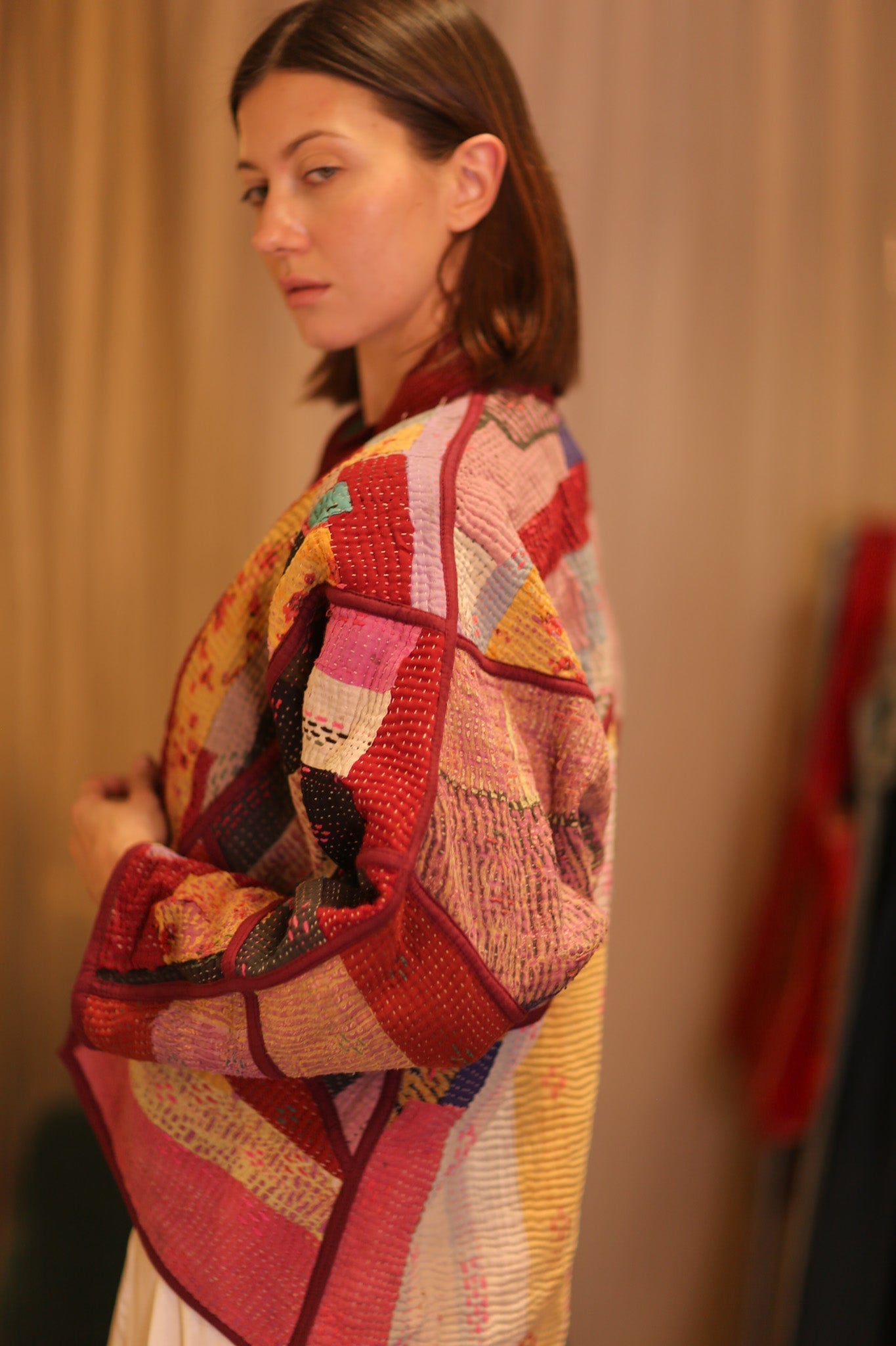 PATCHWORK PATTERN KANTHA JACKET ARPITASINGH - MOMO STUDIO BERLIN - Berlin Concept Store - sustainable & ethical fashion