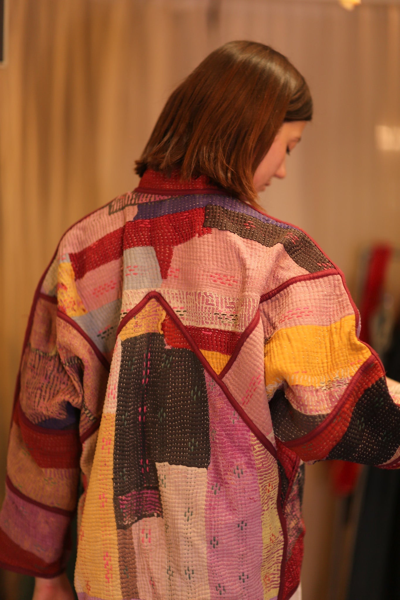 PATCHWORK PATTERN KANTHA JACKET ARPITASINGH - MOMO STUDIO BERLIN - Berlin Concept Store - sustainable & ethical fashion