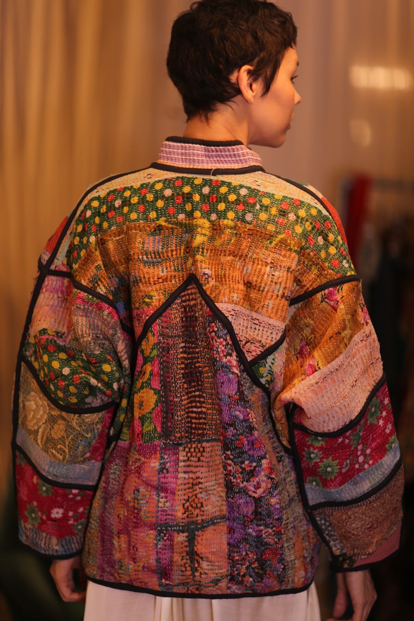 PATCHWORK PATTERN KANTHA JACKET KALAW - MOMO STUDIO BERLIN - Berlin Concept Store - sustainable & ethical fashion