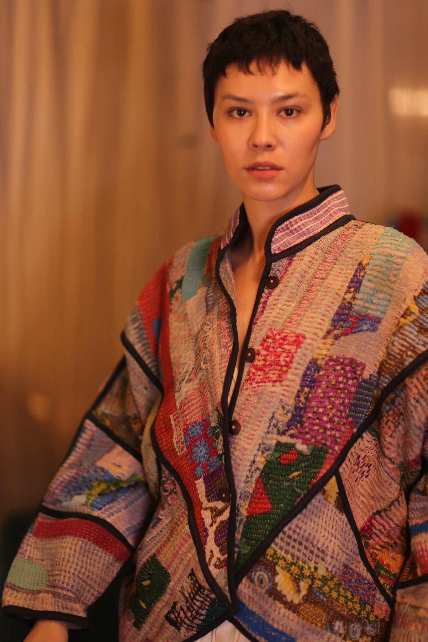 PATCHWORK PATTERN KANTHA JACKET KALAW - MOMO STUDIO BERLIN - Berlin Concept Store - sustainable & ethical fashion