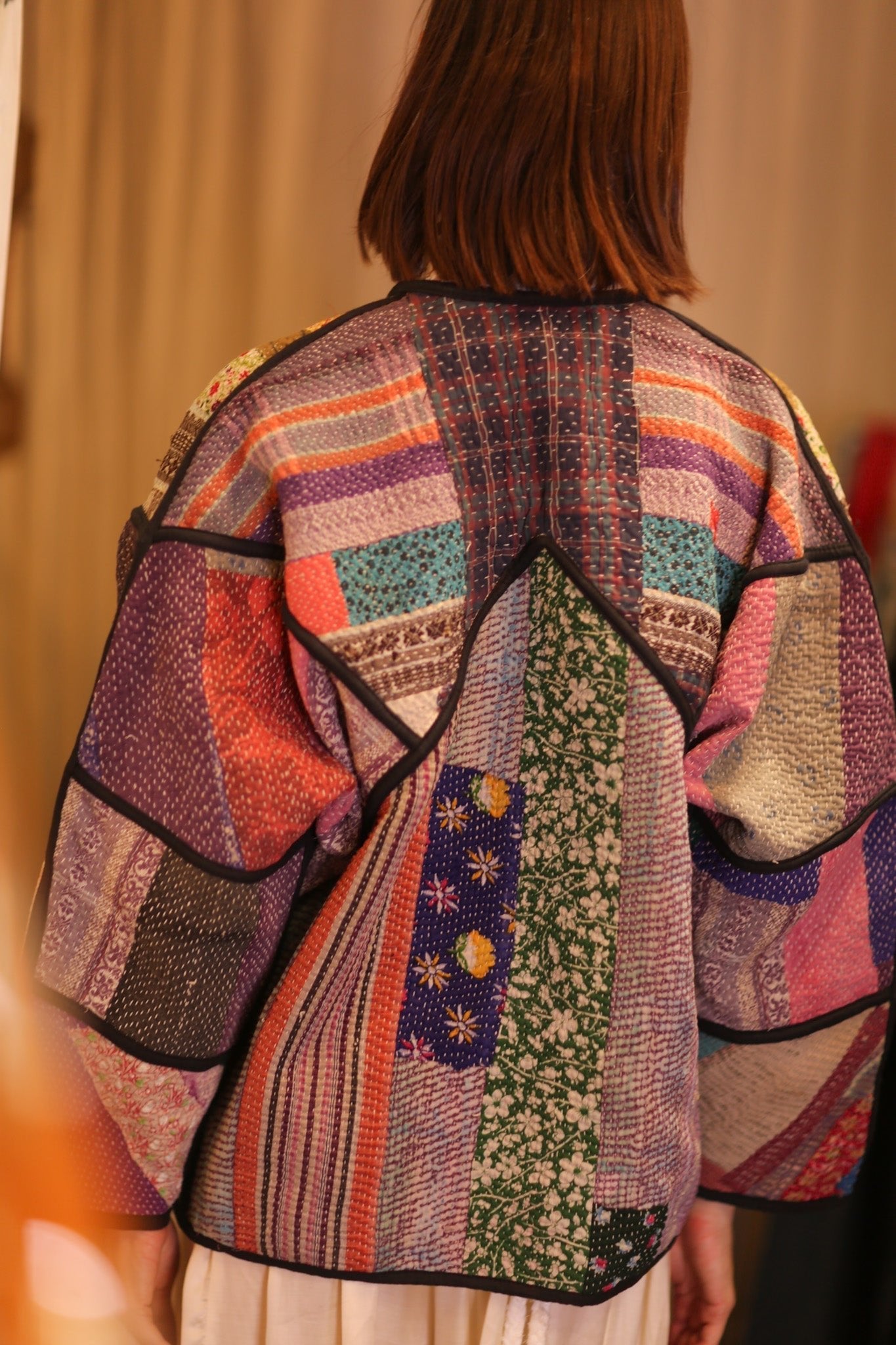 PATCHWORK PATTERN KANTHA JACKET KHAOYAI - MOMO STUDIO BERLIN - Berlin Concept Store - sustainable & ethical fashion