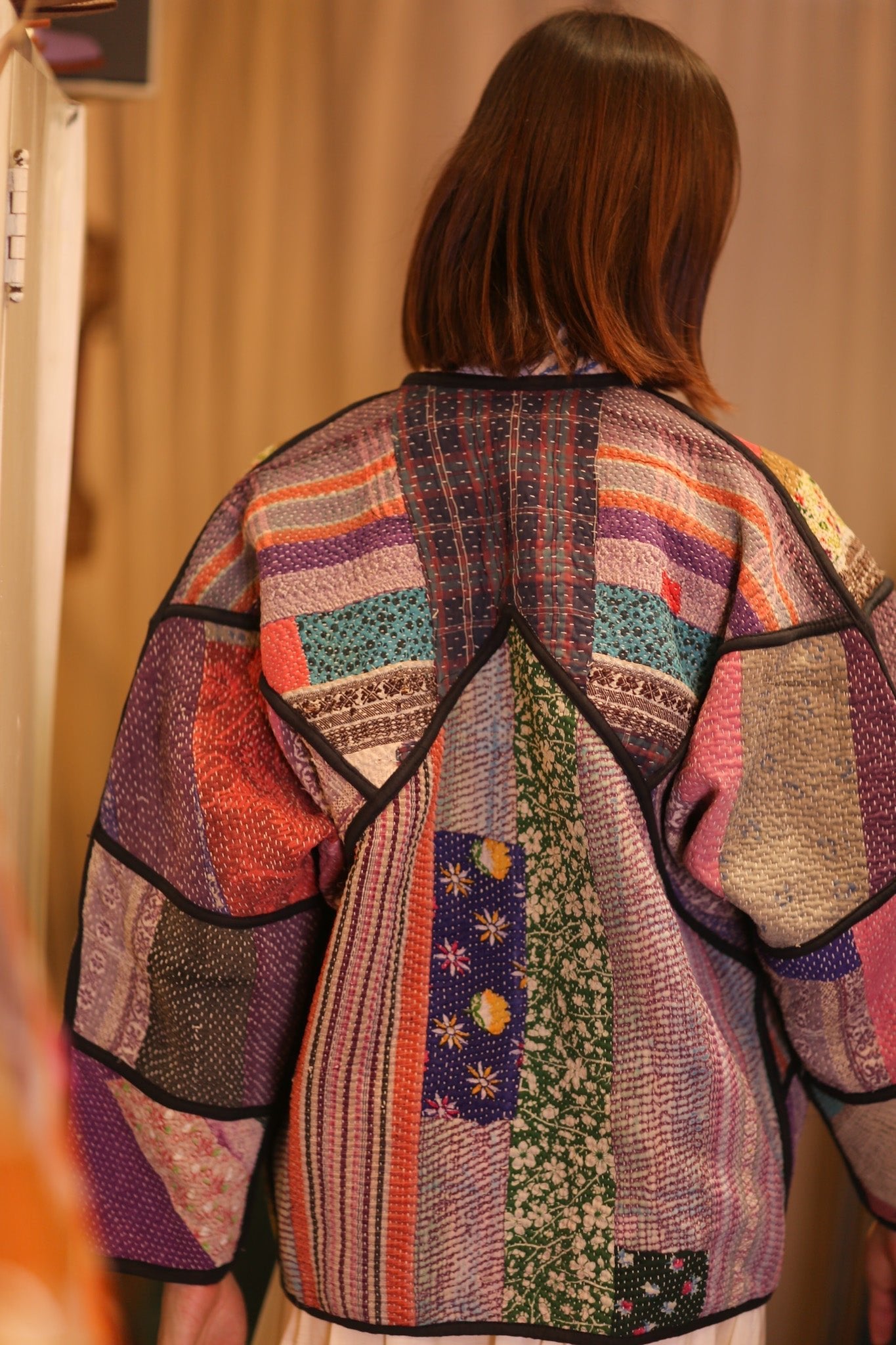 PATCHWORK PATTERN KANTHA JACKET KHAOYAI - MOMO STUDIO BERLIN - Berlin Concept Store - sustainable & ethical fashion