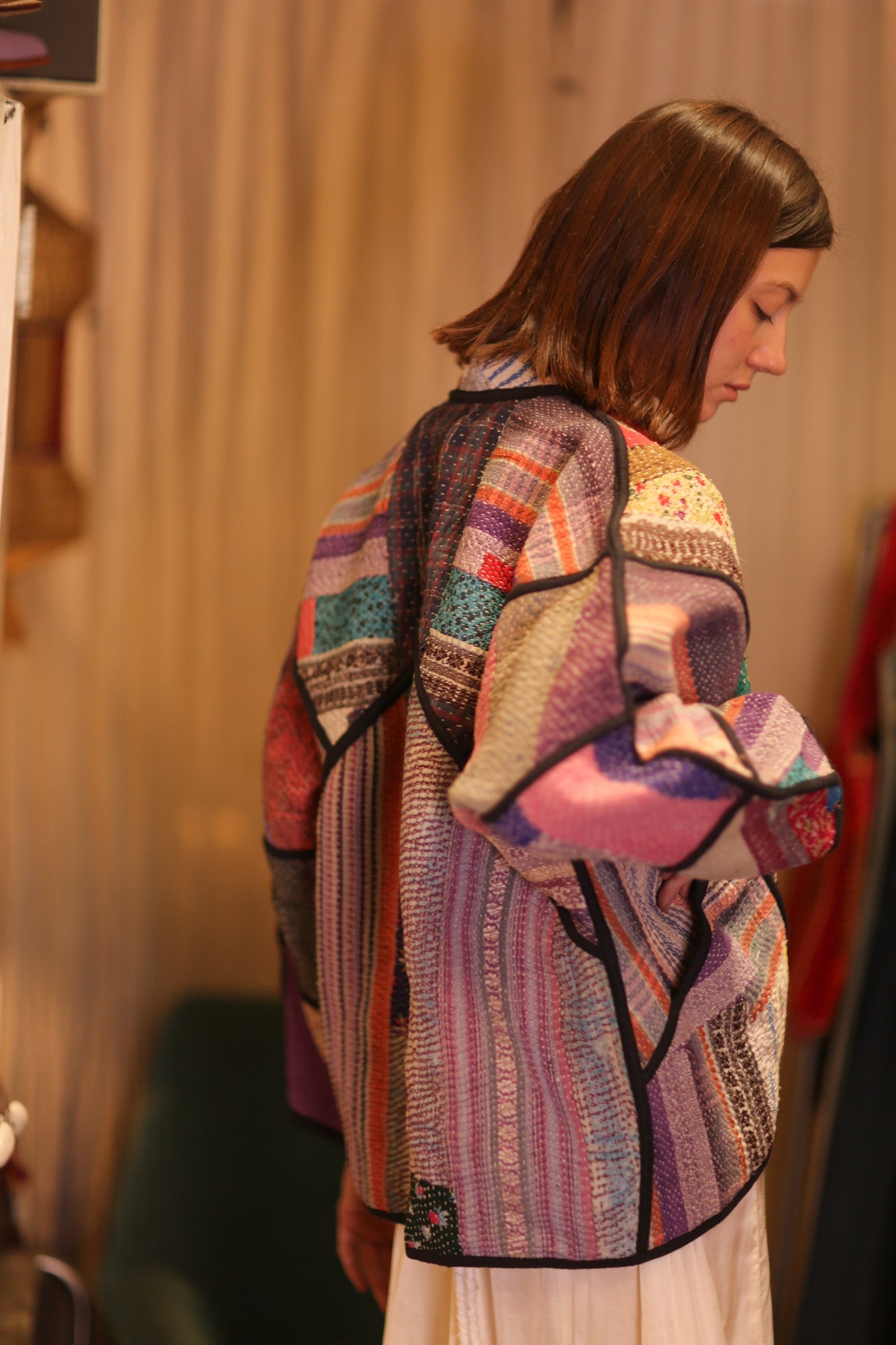 PATCHWORK PATTERN KANTHA JACKET KHAOYAI - MOMO STUDIO BERLIN - Berlin Concept Store - sustainable & ethical fashion