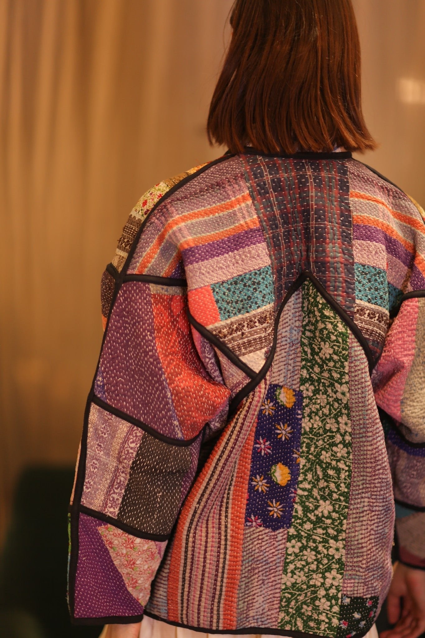 PATCHWORK PATTERN KANTHA JACKET KHAOYAI - MOMO STUDIO BERLIN - Berlin Concept Store - sustainable & ethical fashion